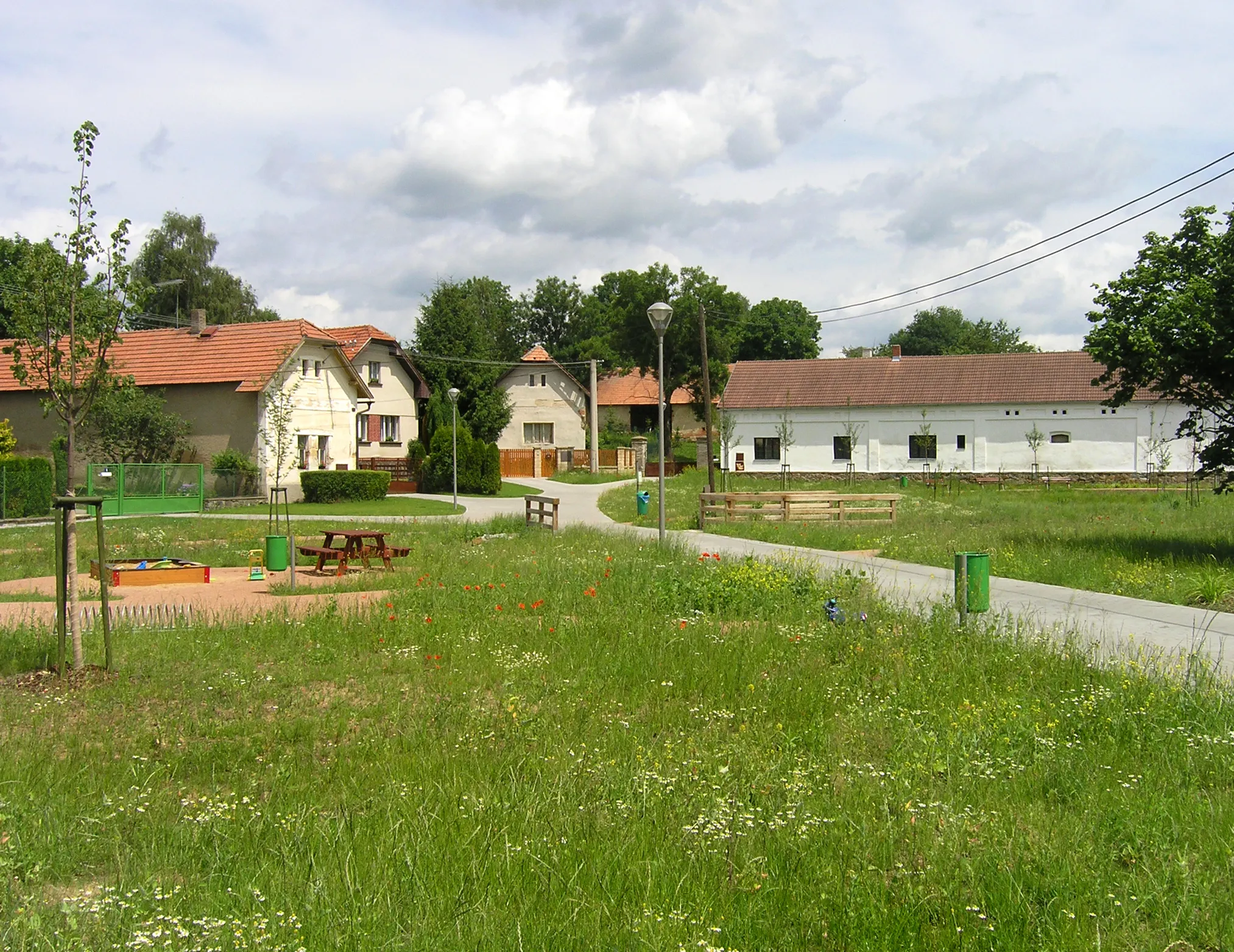 Photo showing: Common in Sulice village, Czech Republic