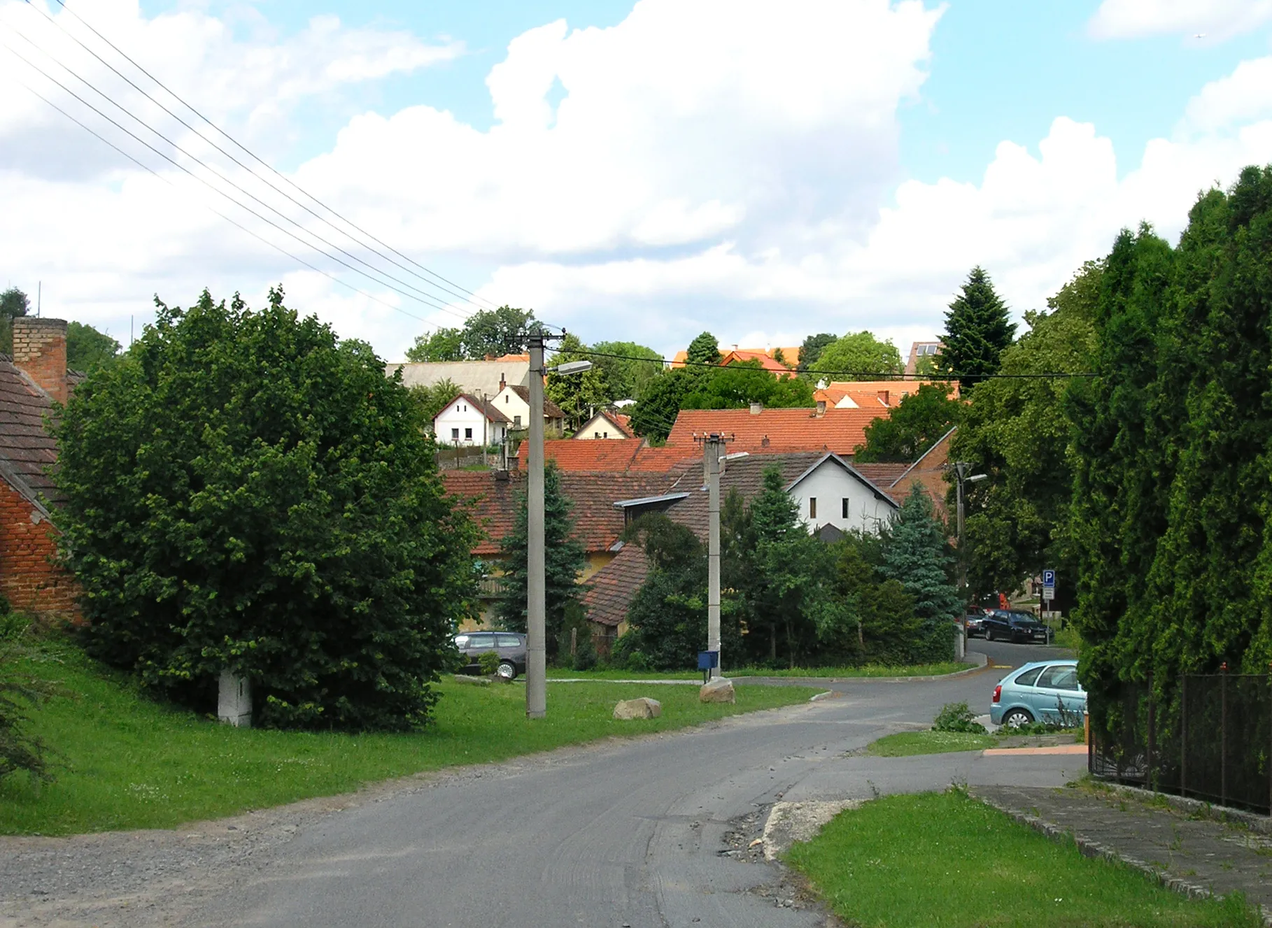Photo showing: South view to Sulice, Czech Republic