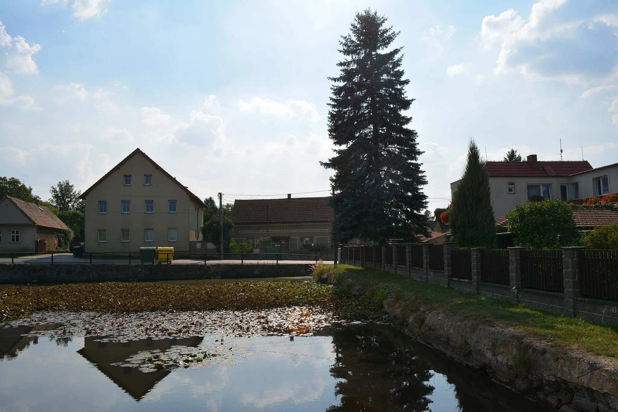 Photo showing: rybník v ulici U hřiště