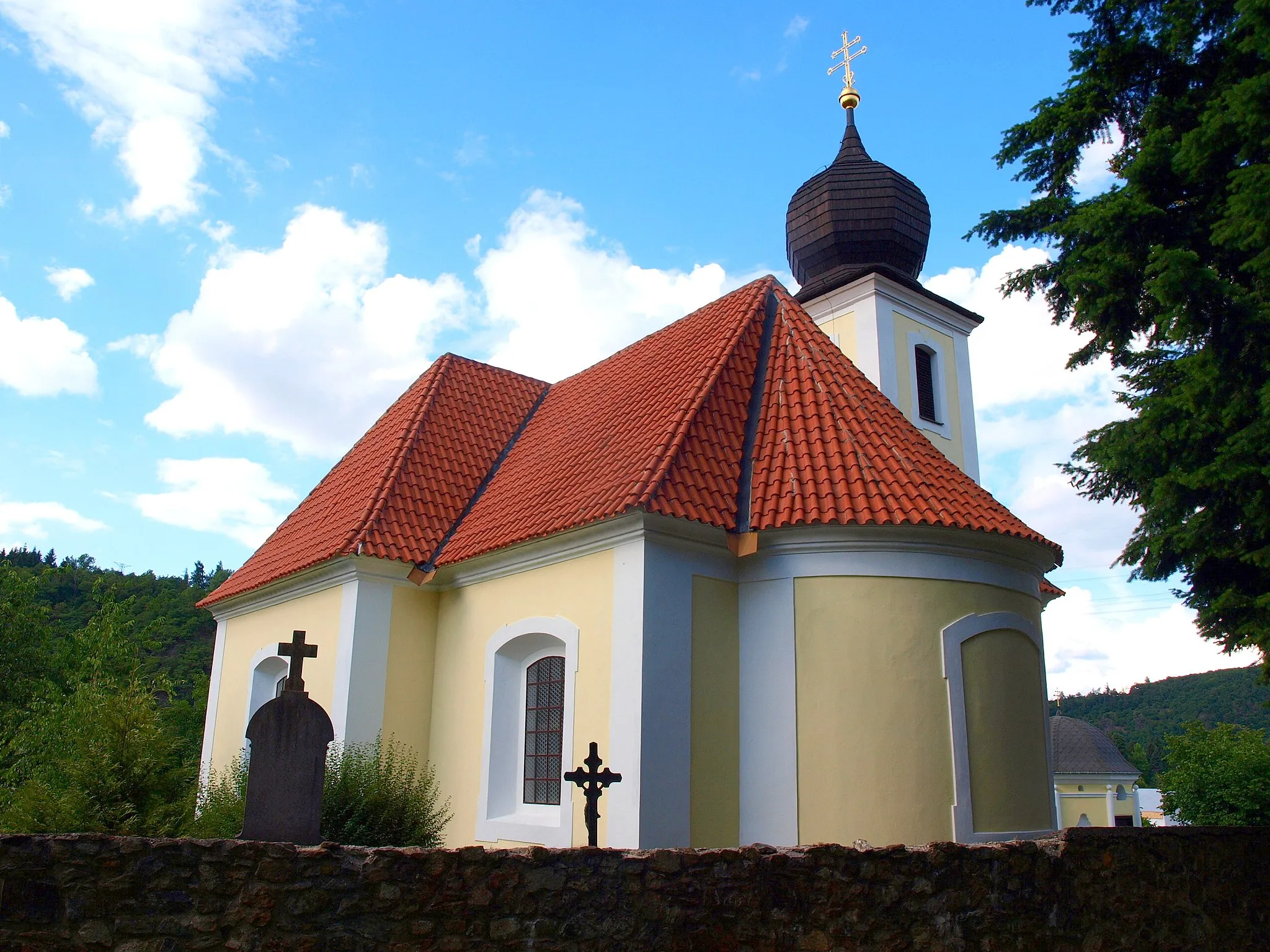 Photo showing: Vrané nad Vltavou - kostel sv. Jiří