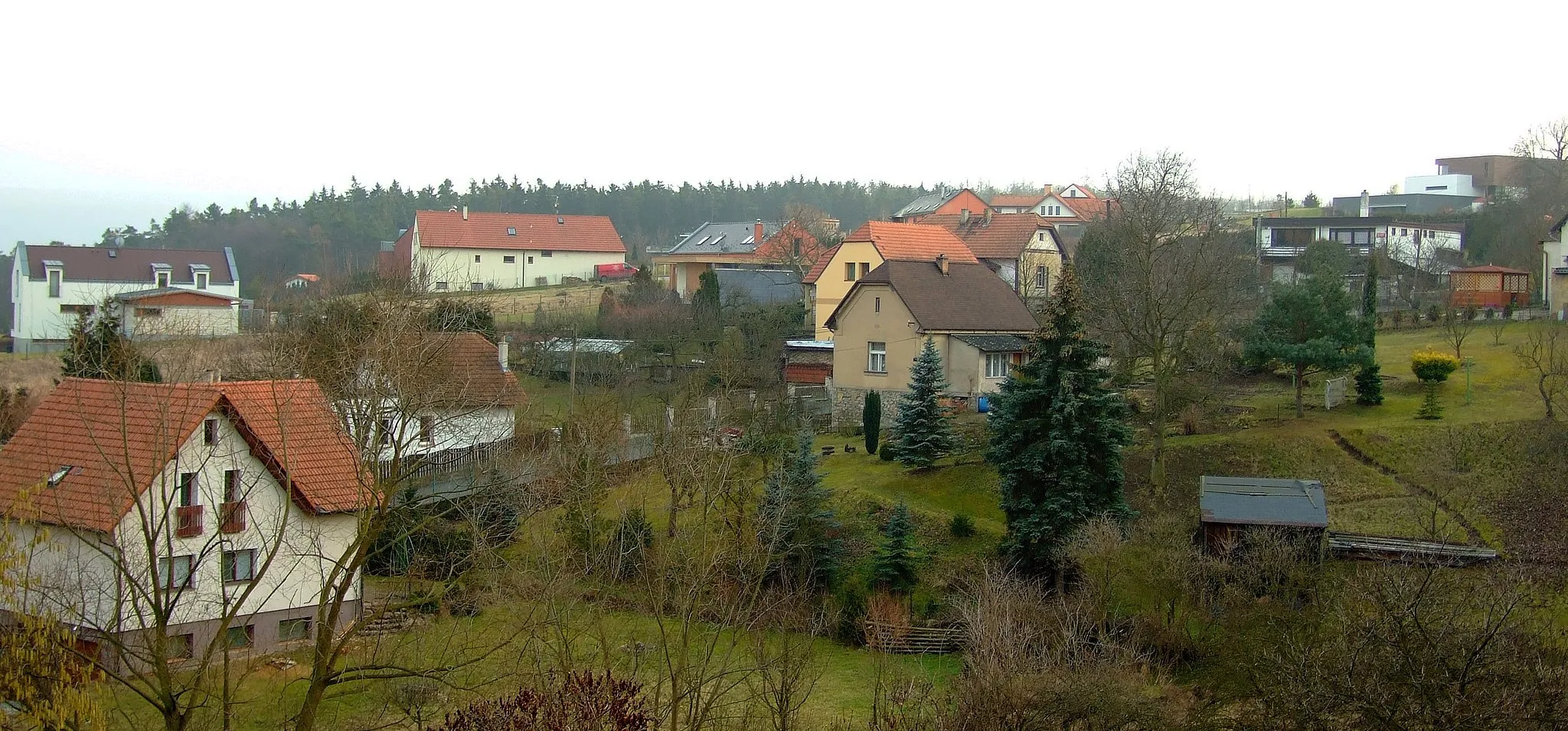 Photo showing: Town Vonoklasy in Central Bohemian region, CZ