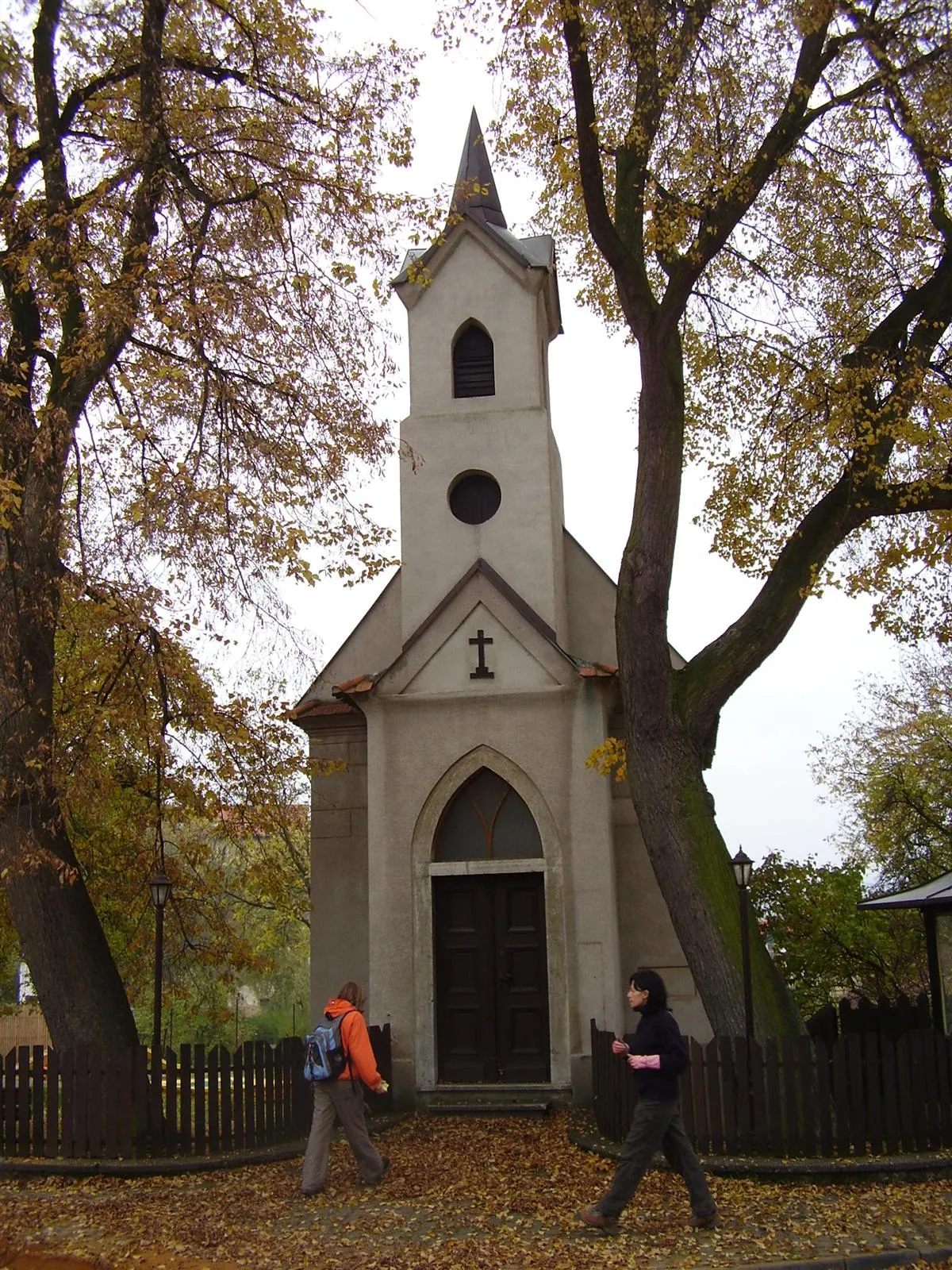 Photo showing: Sv. Václav chapele in Vonoklasy near Prague