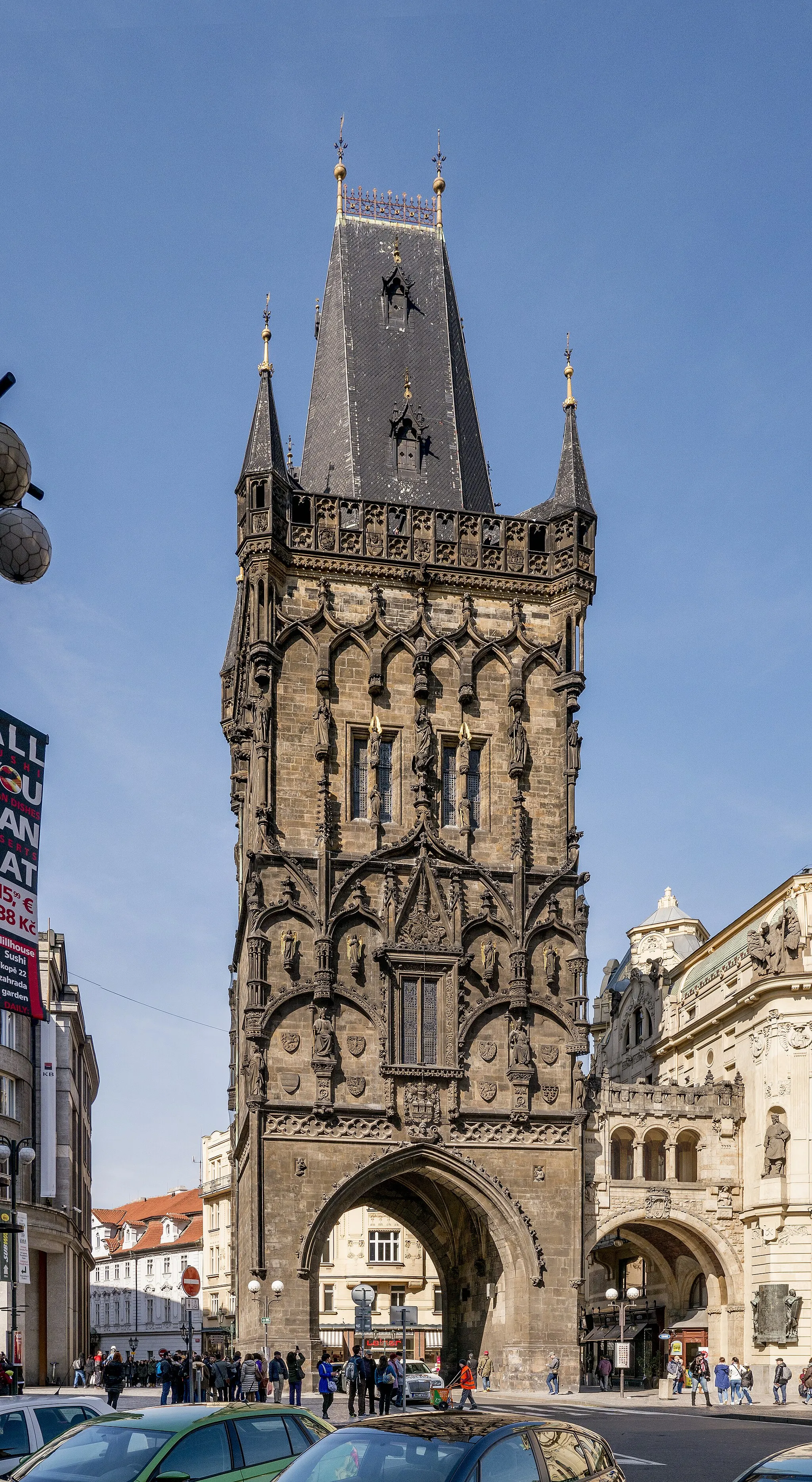 Photo showing: Prag Pulverturm