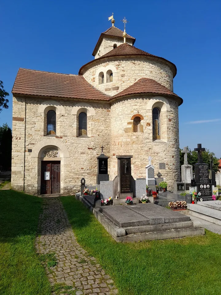 Photo showing: Románská rotunda sv.Máří Magdalény, Přední Kopanina