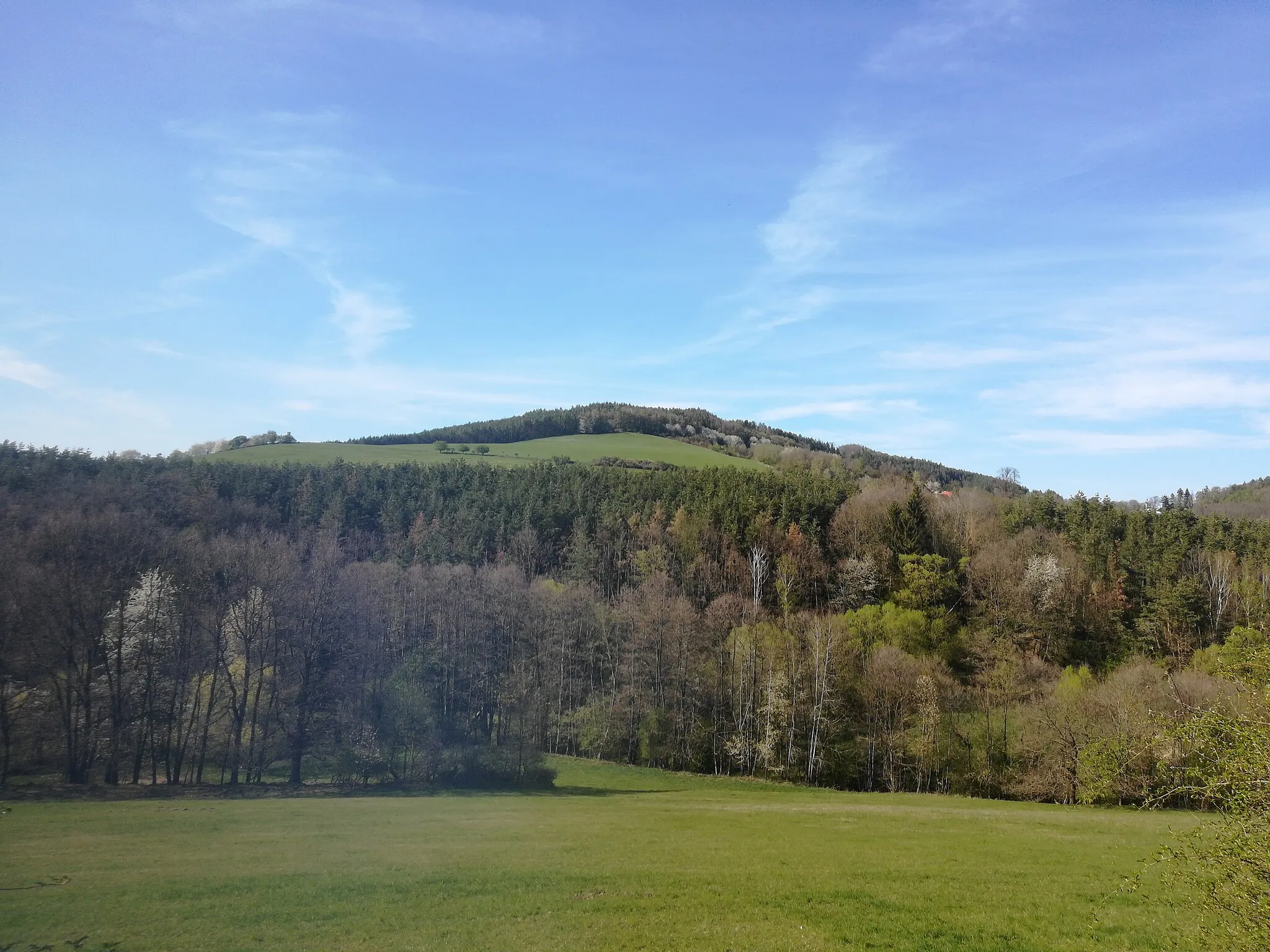 Photo showing: vrch u Čerčan, okres Benešov