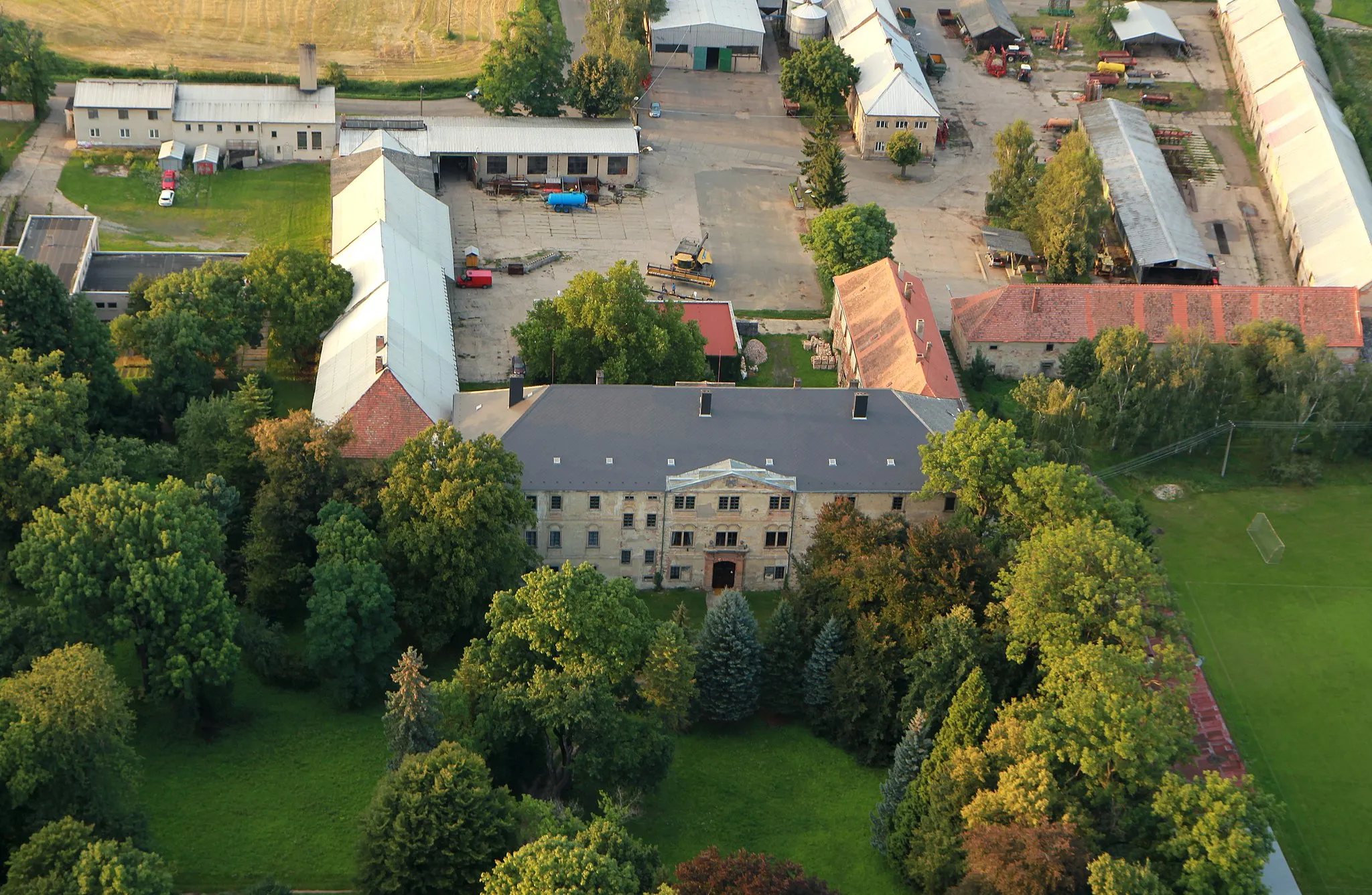 Photo showing: Křinec Castle in Křinec village, Czech Republic