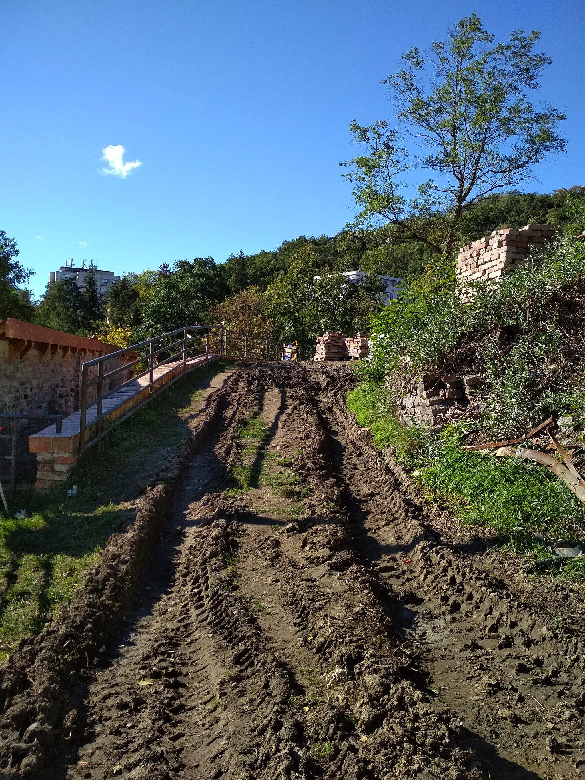 Photo showing: Buďánka, former working-class estate in Prague, Czech Republic