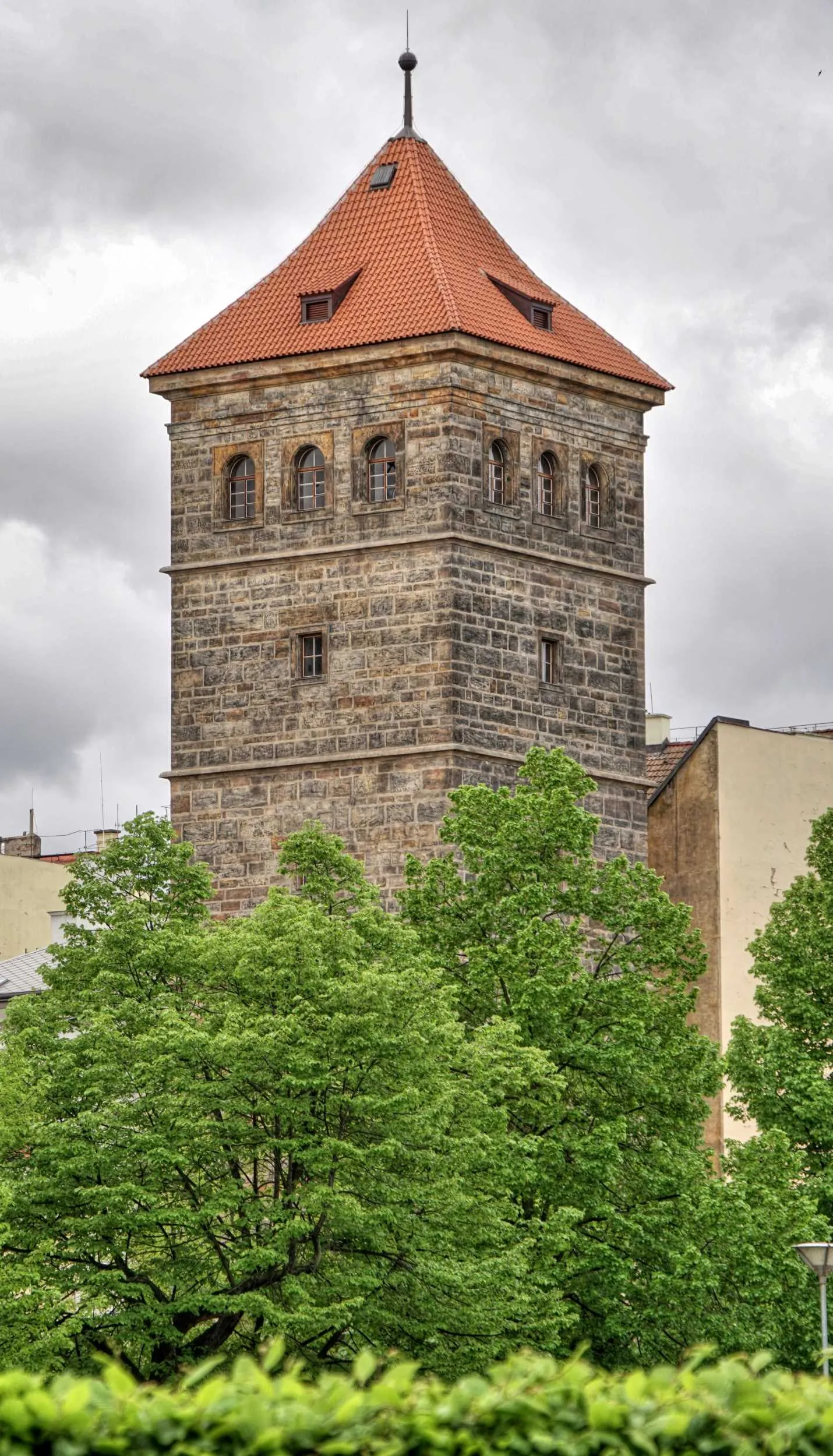 Photo showing: Novomlýnská vodárenská věž.