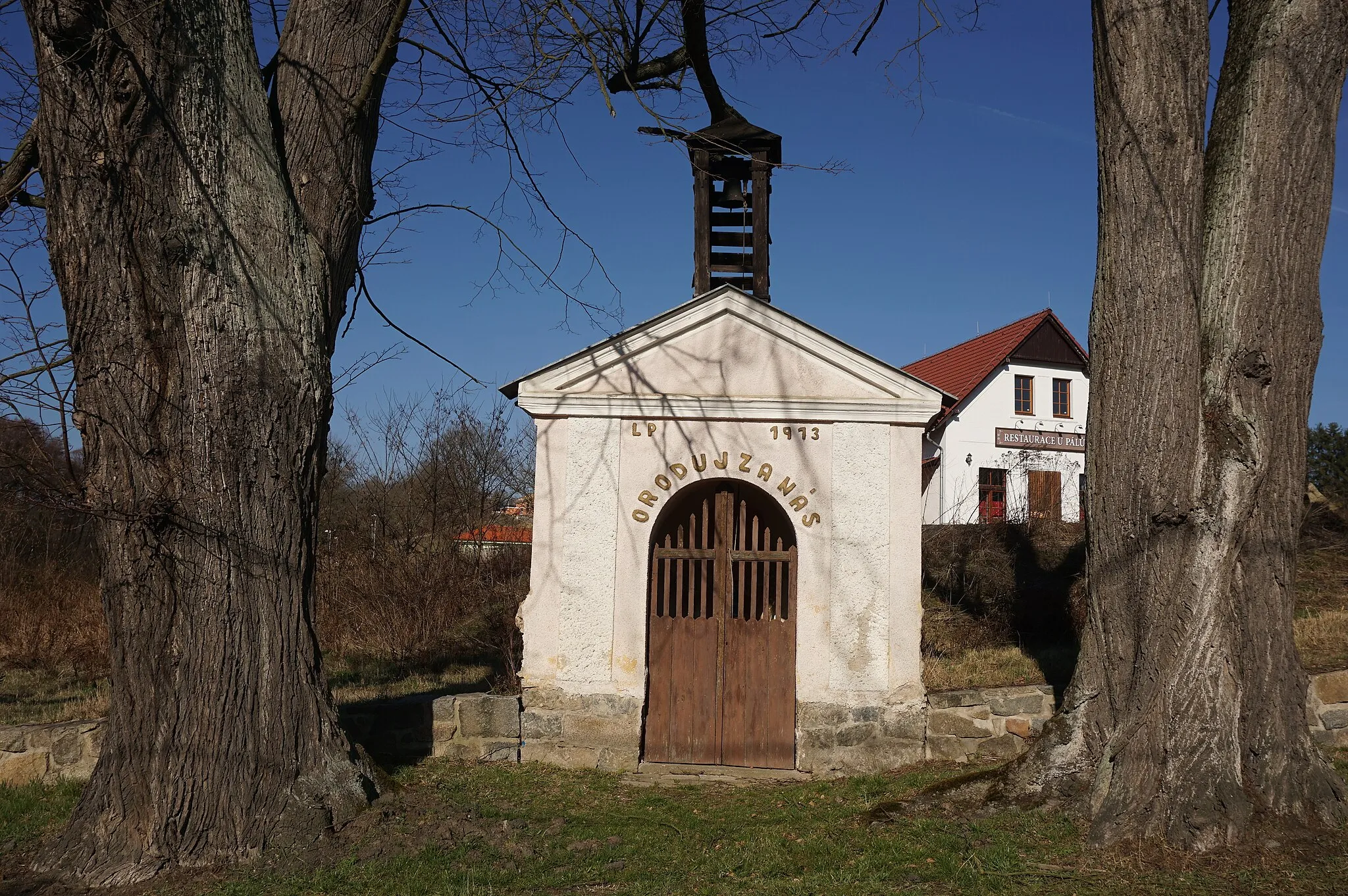Photo showing: Dolní Lomnice (u Kunic) - kaplička