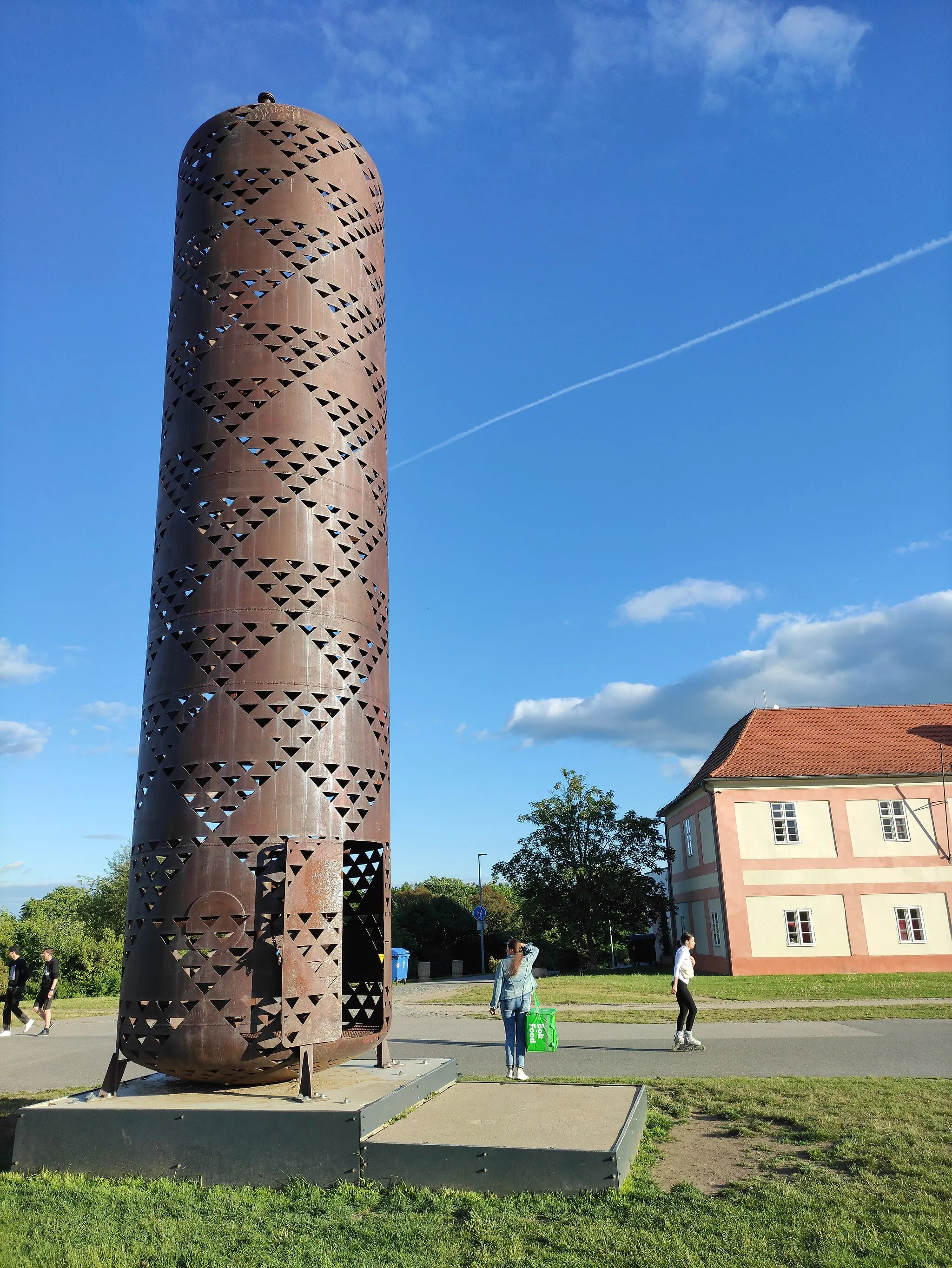 Photo showing: Ocelová rozhledna Šiška, Břevnov, Praha