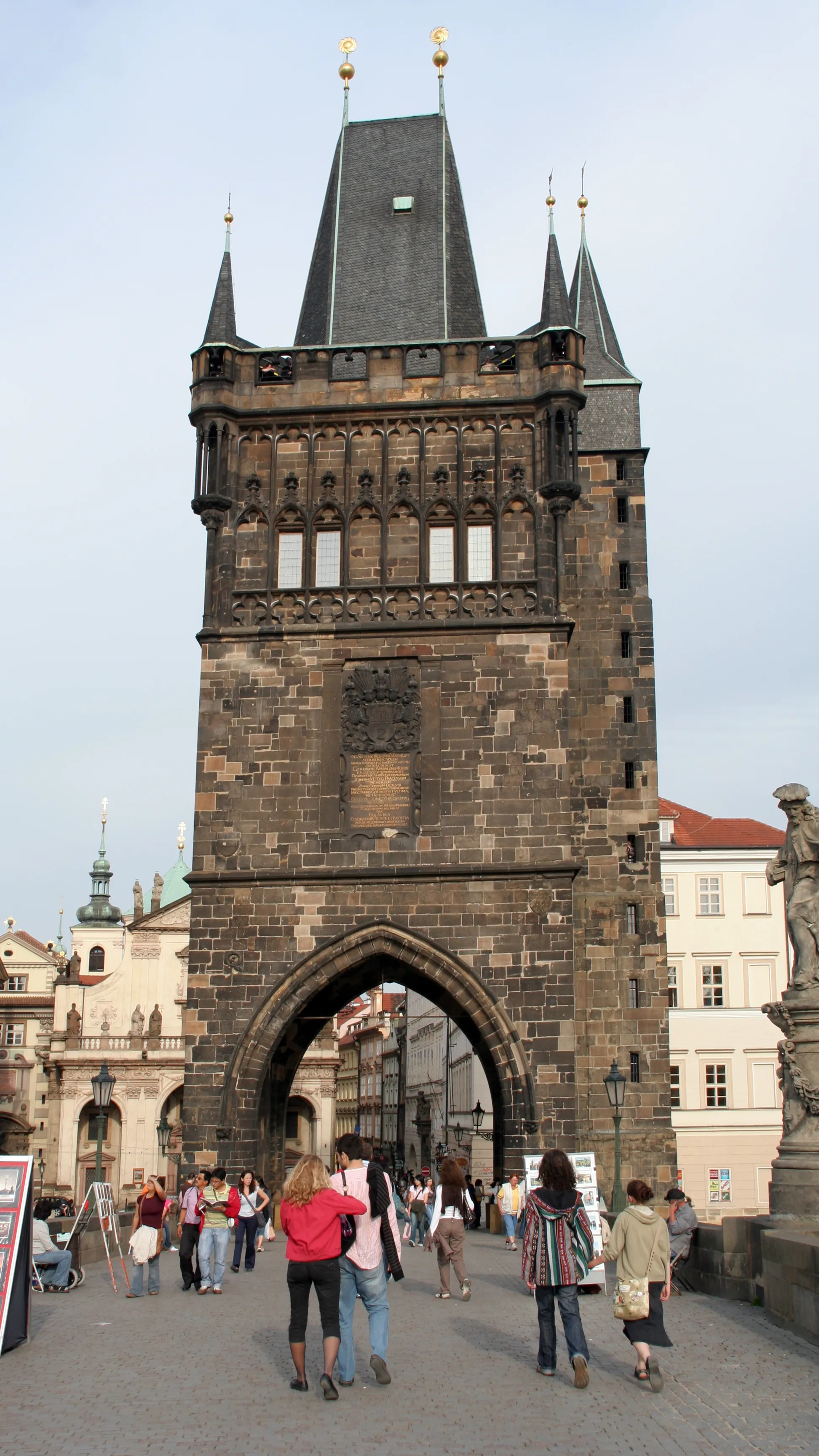 Photo showing: Charles Bridge Old Town Tower  3