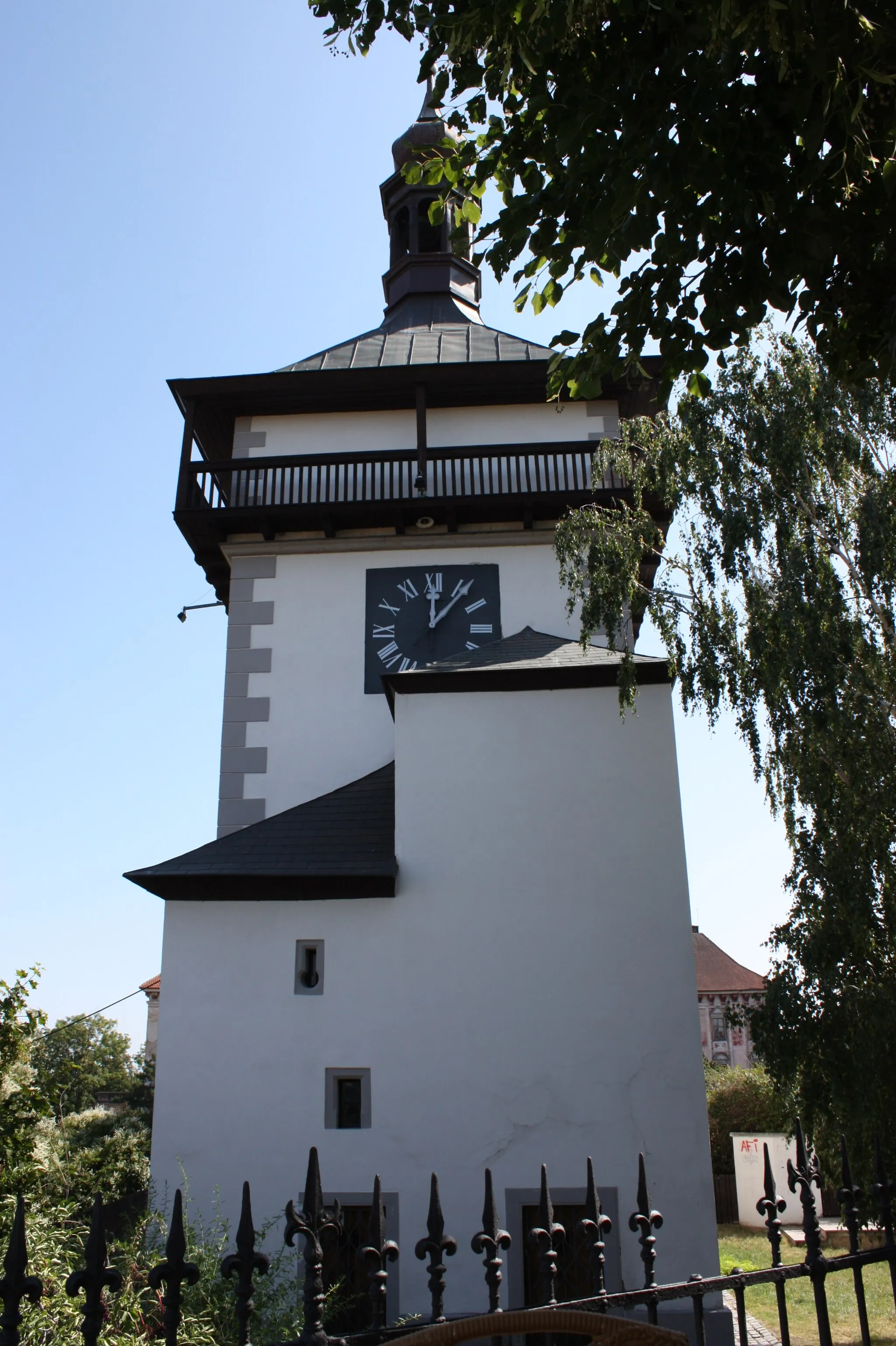 Photo showing: Tower "Hlaska" in the town of Roudnice nad Labem.