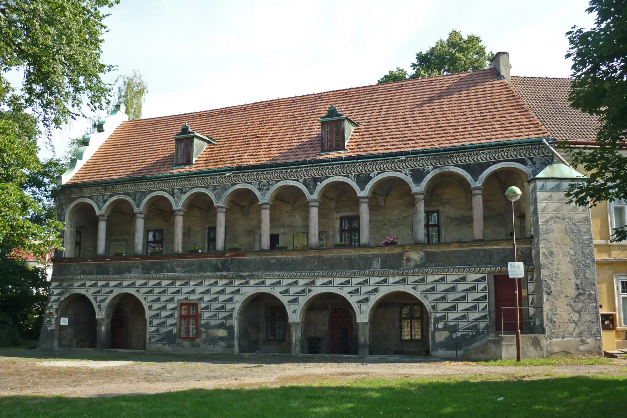 Photo showing: Rotes Haus in Böhmisch Leipa (Česká Lípa)
