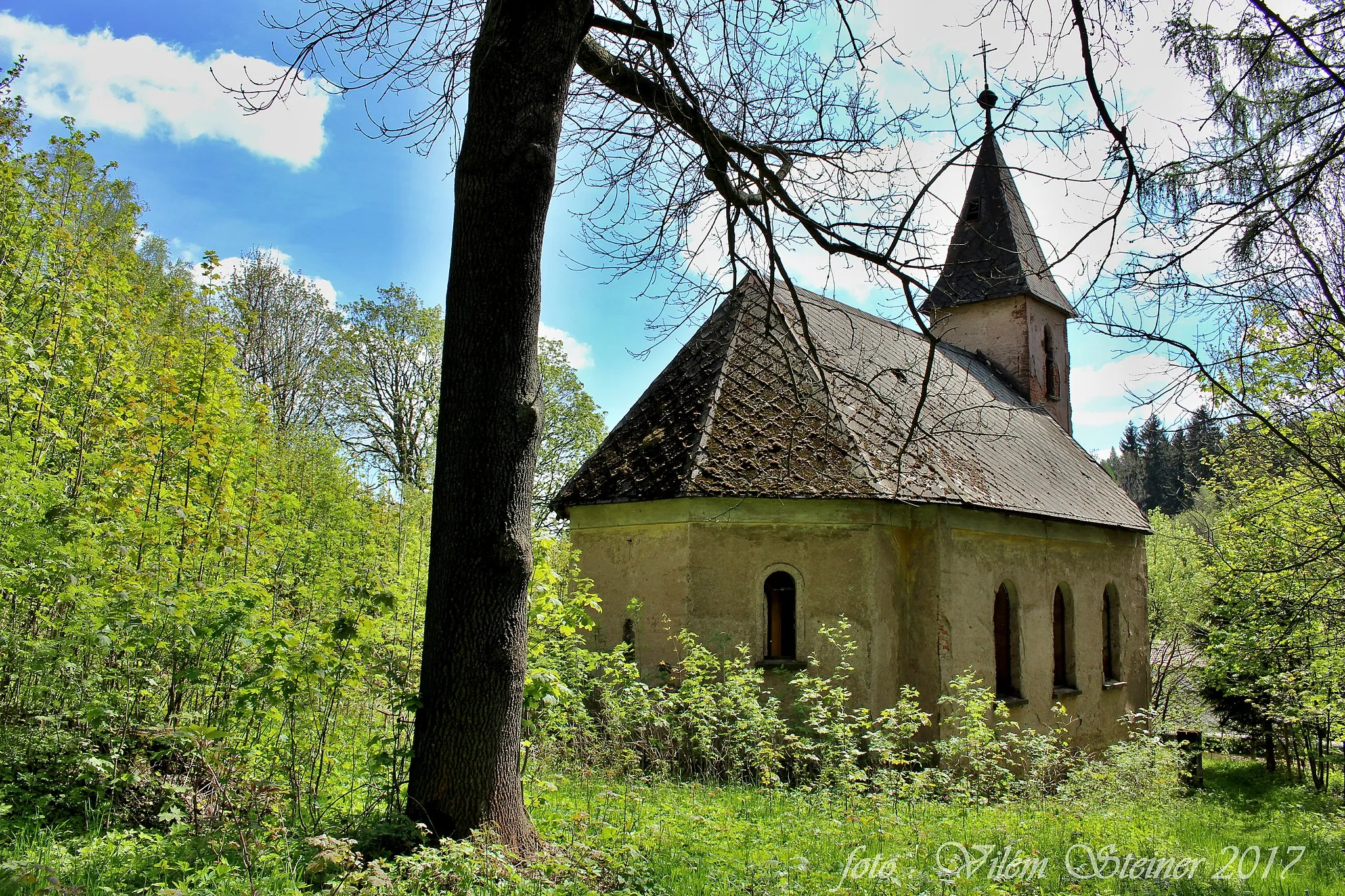 Photo showing: Slavětín -kostel sv.Josefa