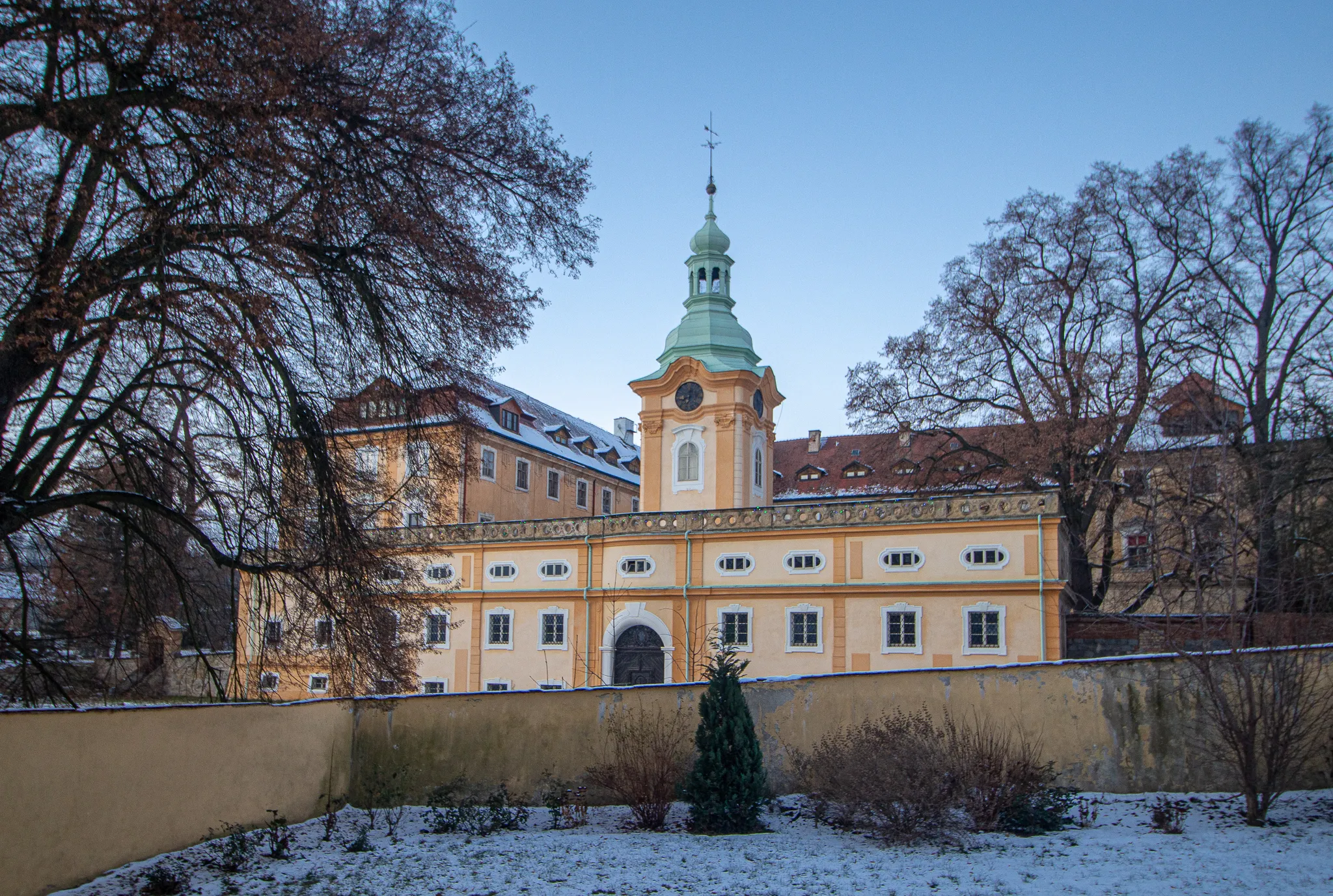 Photo showing: zámek-jezuitská rezidence Liběšice