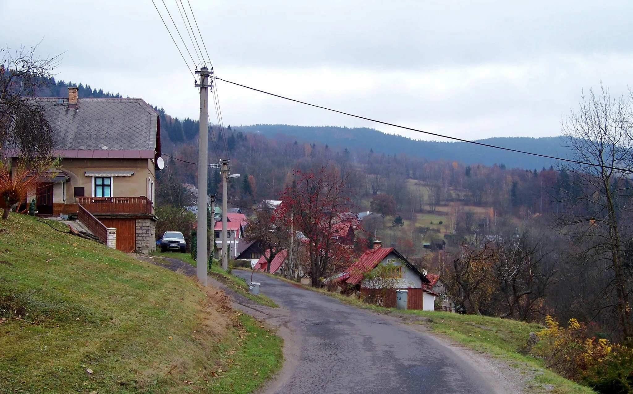 Photo showing: Tanvald-Český Šumburk, Jablonec nad Nisou District, Liberec Region, the Czech Republic.