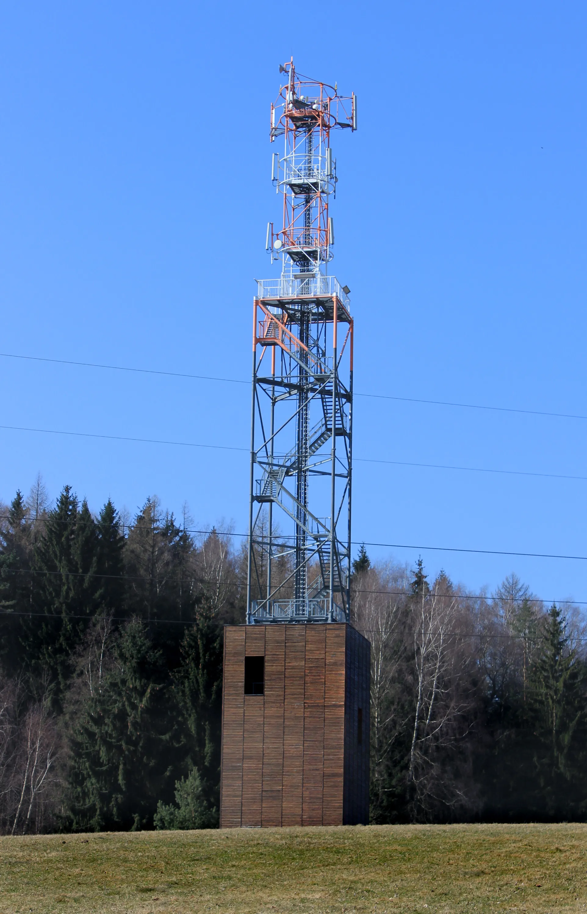 Photo showing: Lookout by Zubří, part of Trhová Kamenice, Czech Republic.