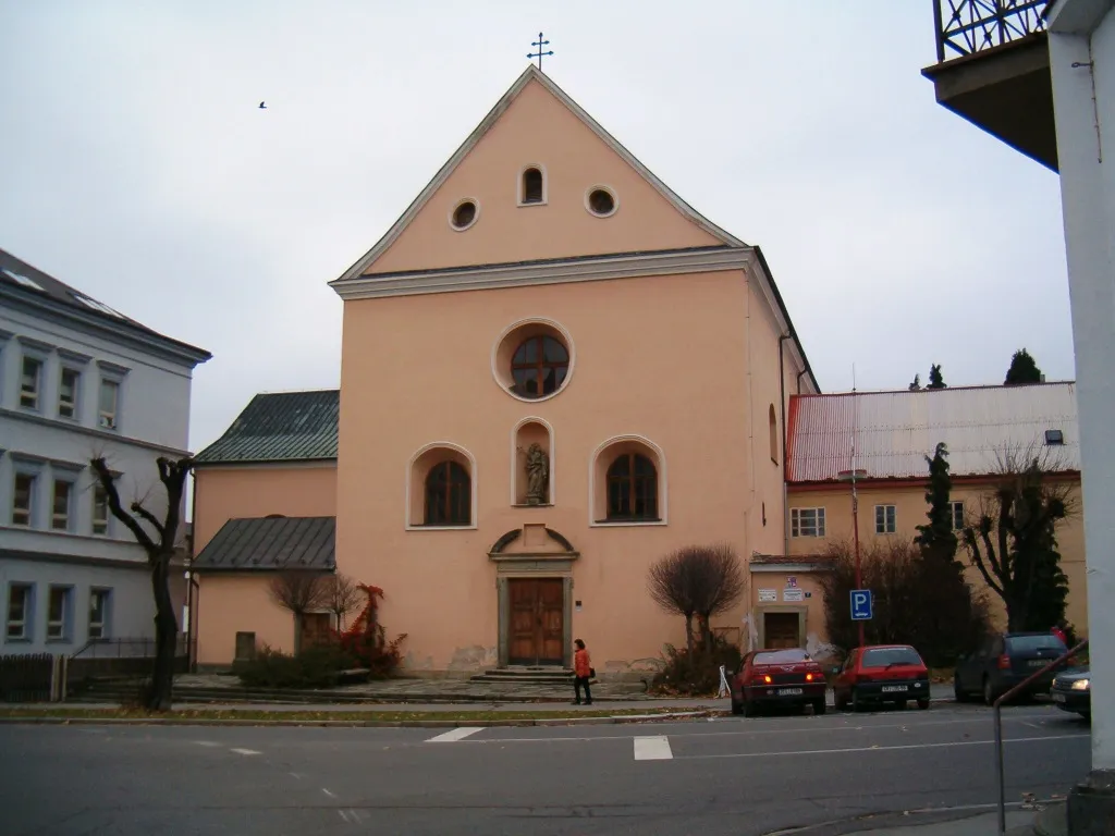 Photo showing: Kapucínský klášter se zahradou a kostelem sv. Josefa