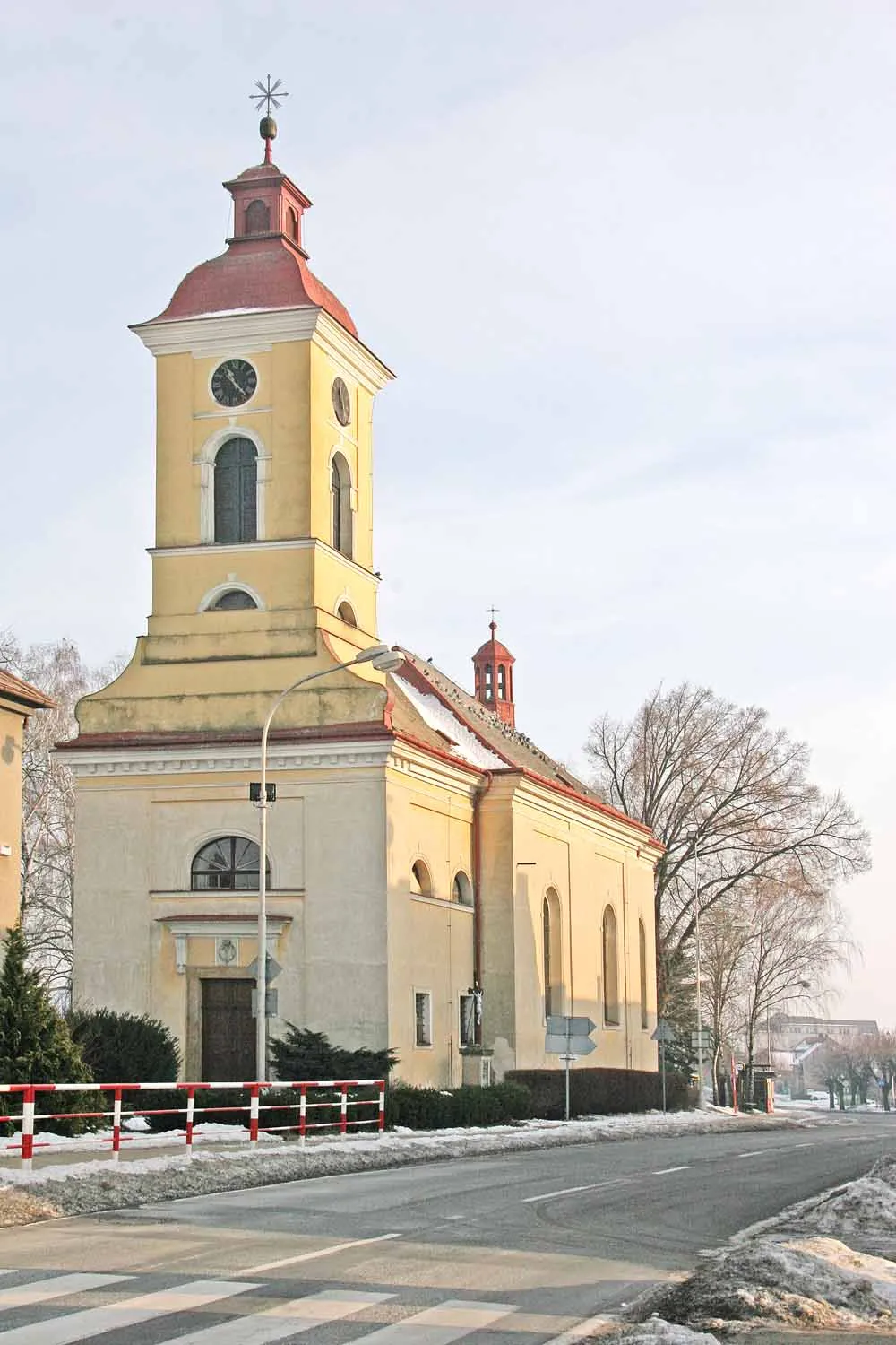 Photo showing: Kostel Svatého Marka ve Stěžerách