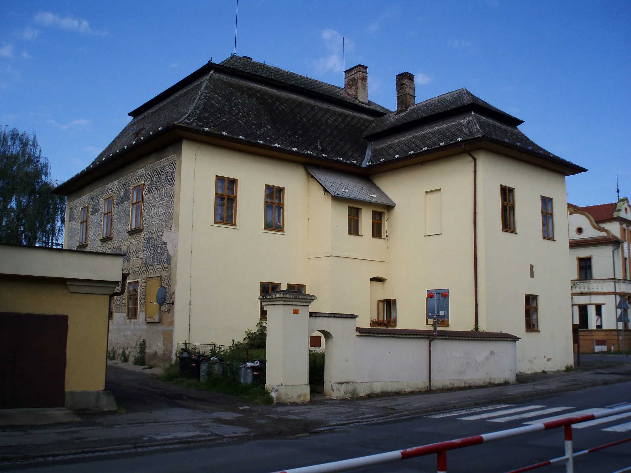 Photo showing: Former castle in Stezery (District of Hradec Kralove, CZ)