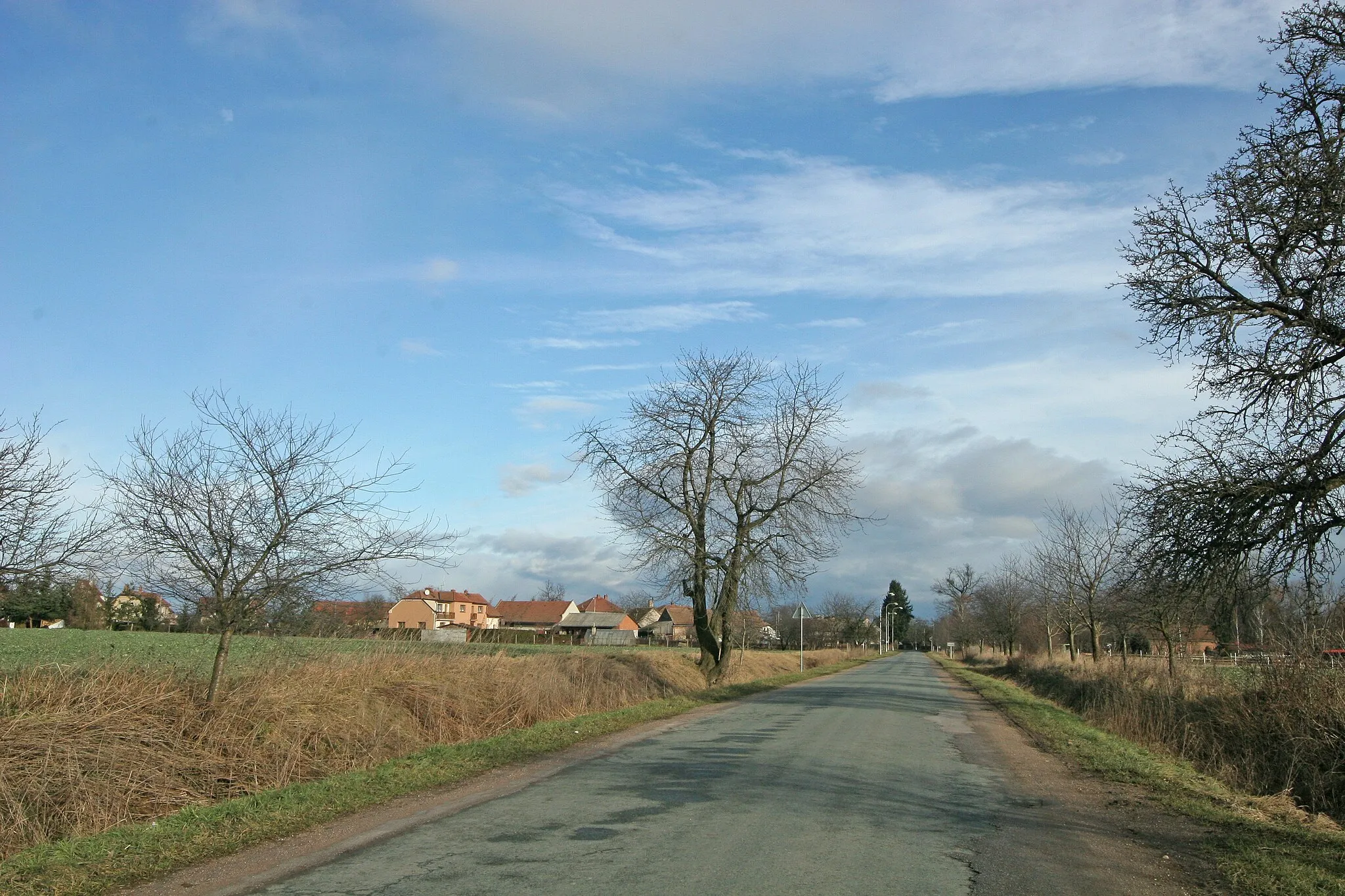 Photo showing: Puchlovice příjezd od Roudnice