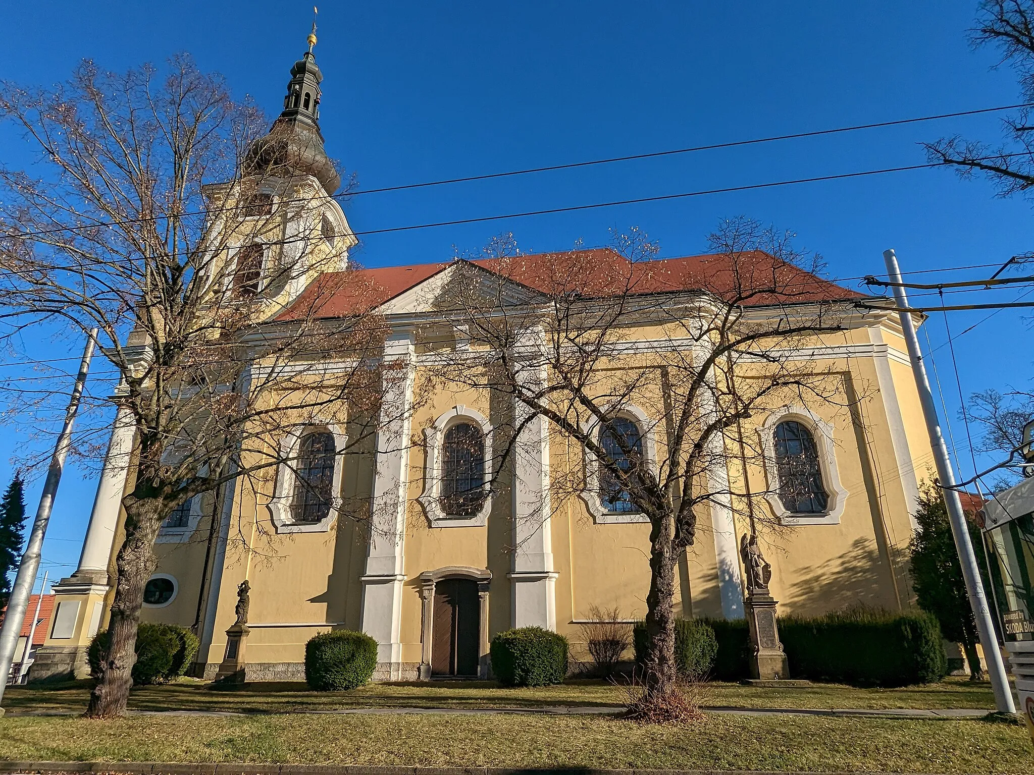 Photo showing: katolický kostel sv. Antonína na Novém Hradci Králové