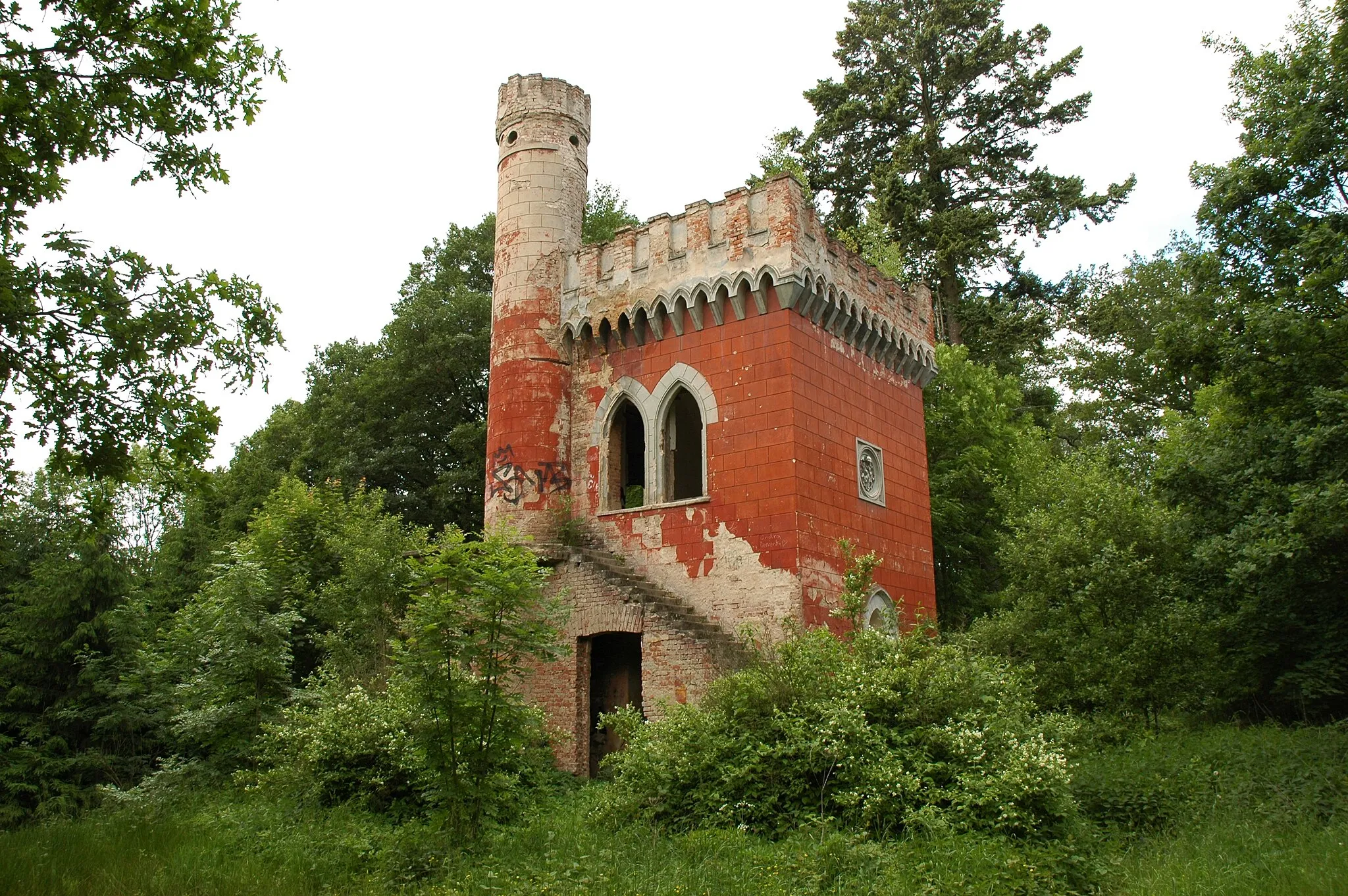 Photo showing: Hunting lodge in Dobřenice, Hradec Králové District, Czech Republic.