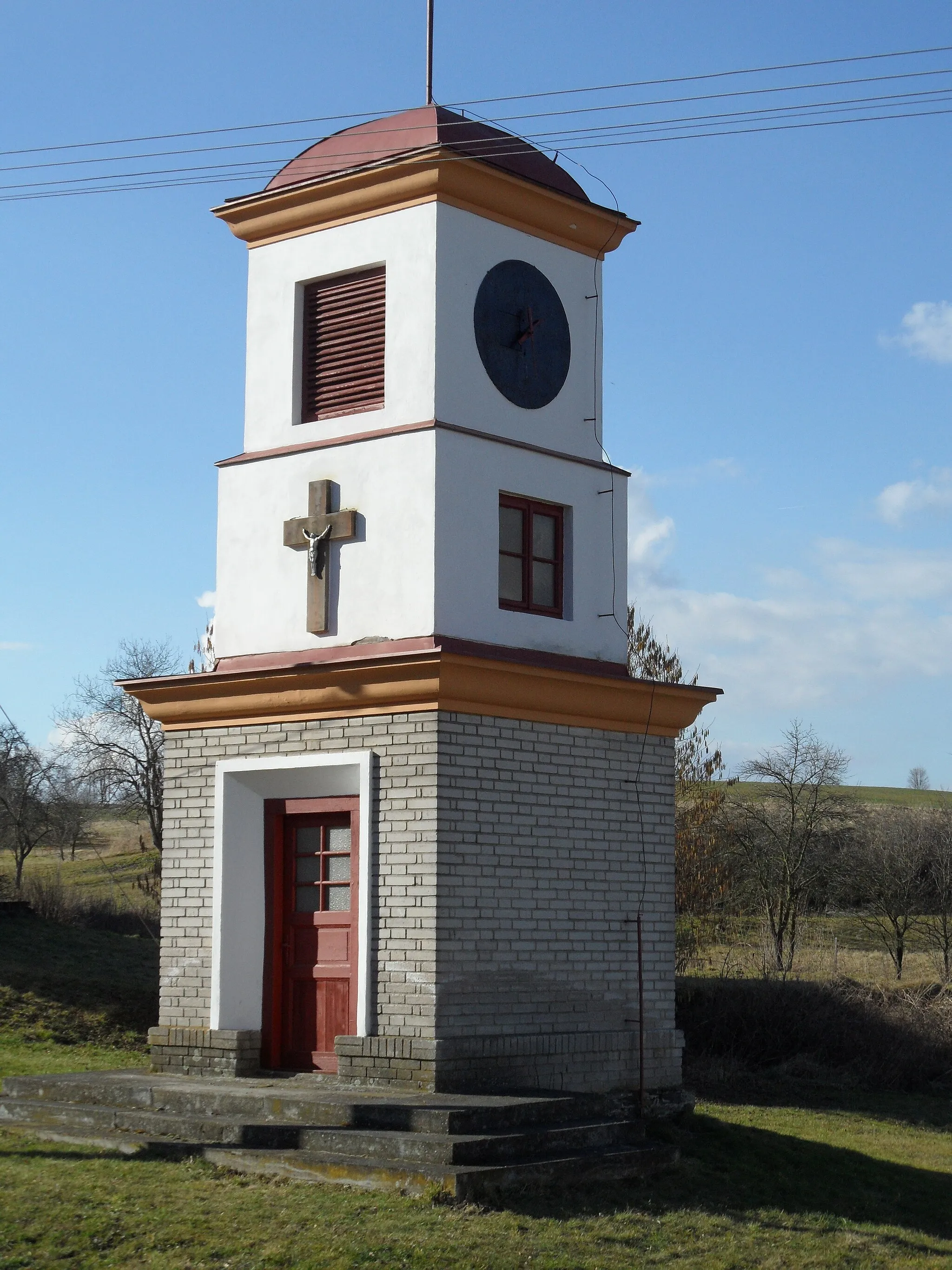 Photo showing: Chrastice (Skryje) B. Chaple in Village, Havlíčkův Brod District, the Czech Republic.