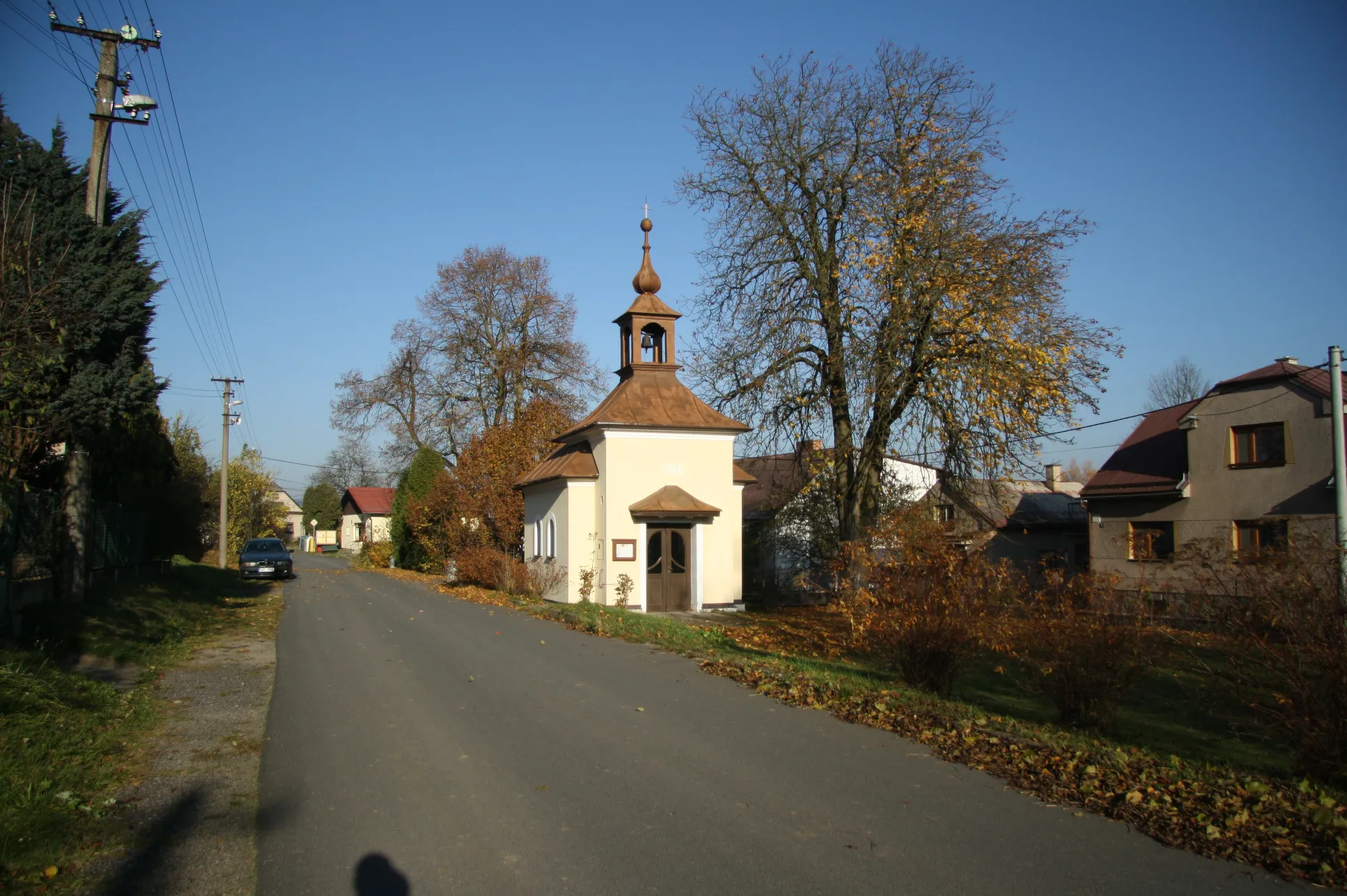 Photo showing: Center of Stržanov, Žďár nad Sázavou, Žďár nad Sázavou district.