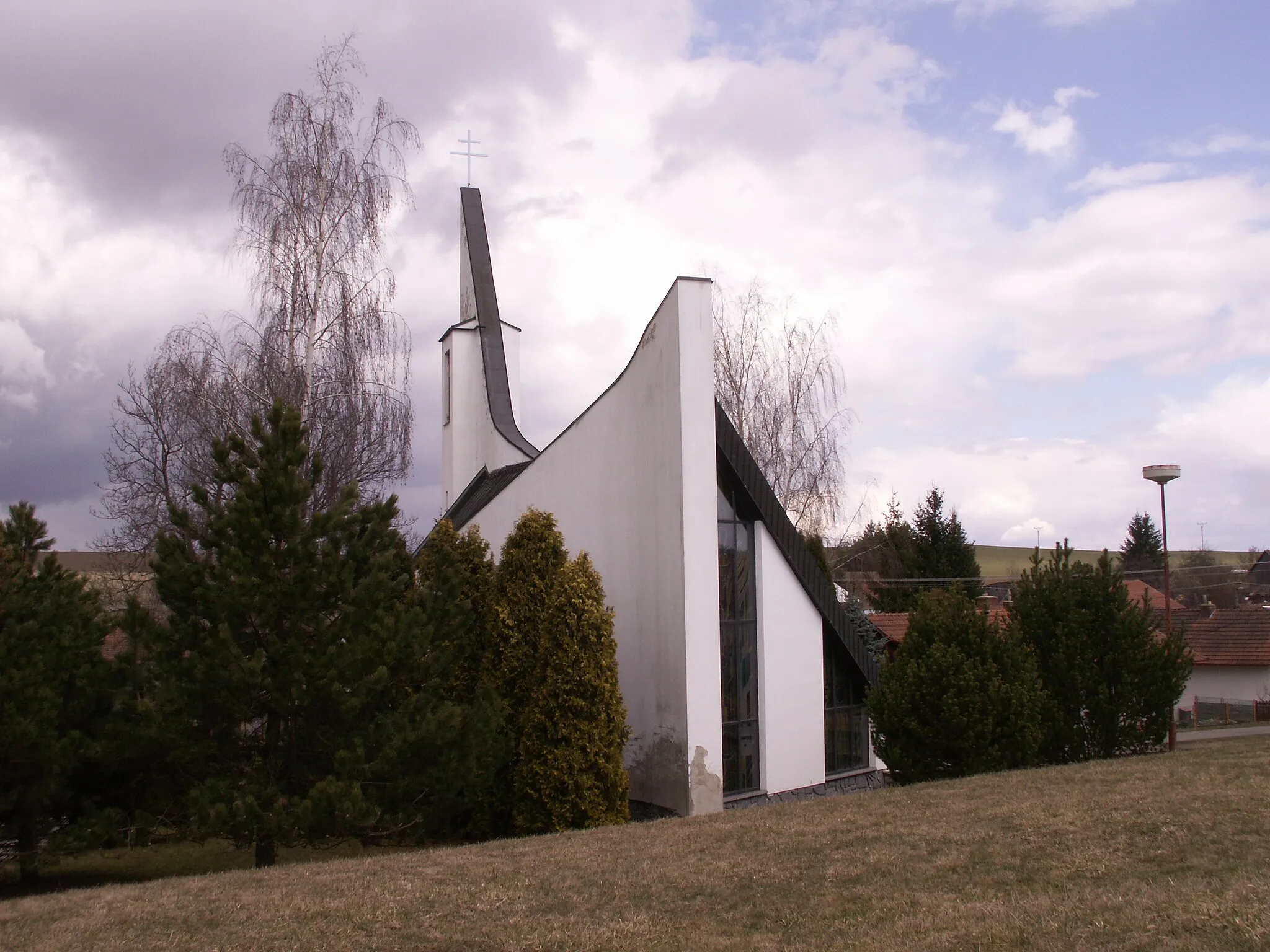 Photo showing: kostel sv. Ludmily, Horní Libochová, okres Žďár nad Sázavou