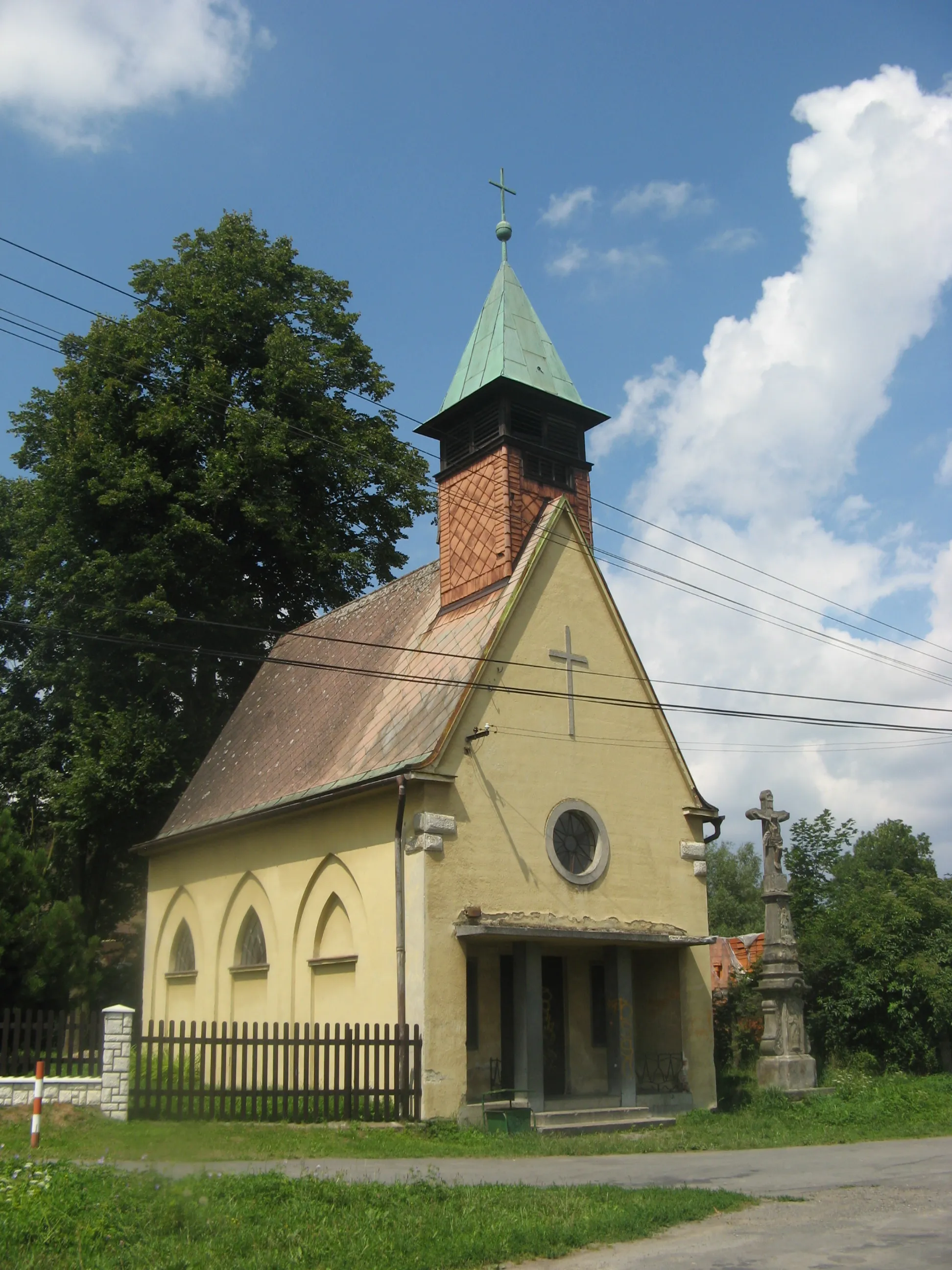 Photo showing: Virgin Mary chapel, Svitavská street 152/58, Svitavy - Lány, Czech Republic