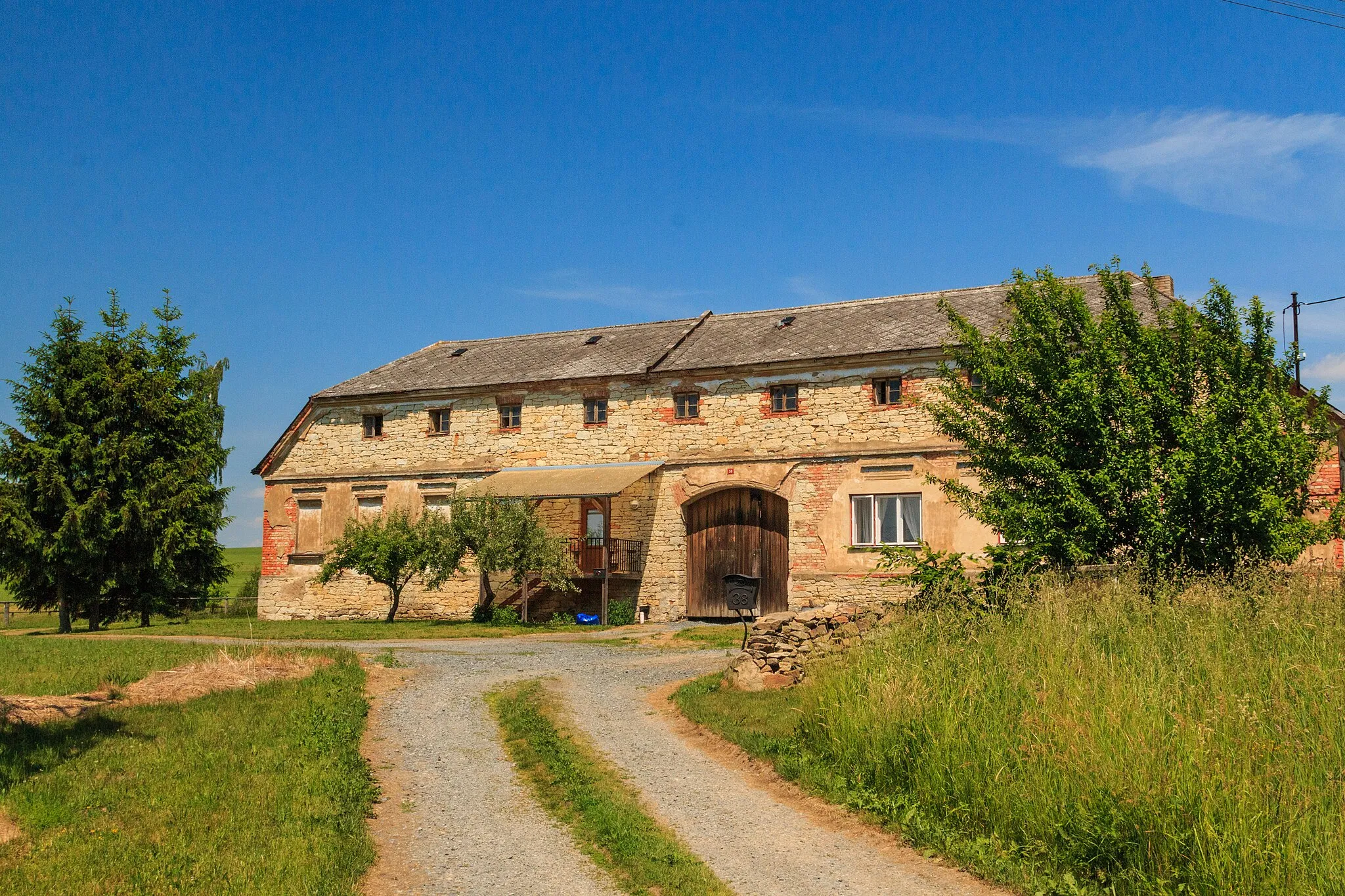 Photo showing: Pomezí u Poličky - dům čp. 38