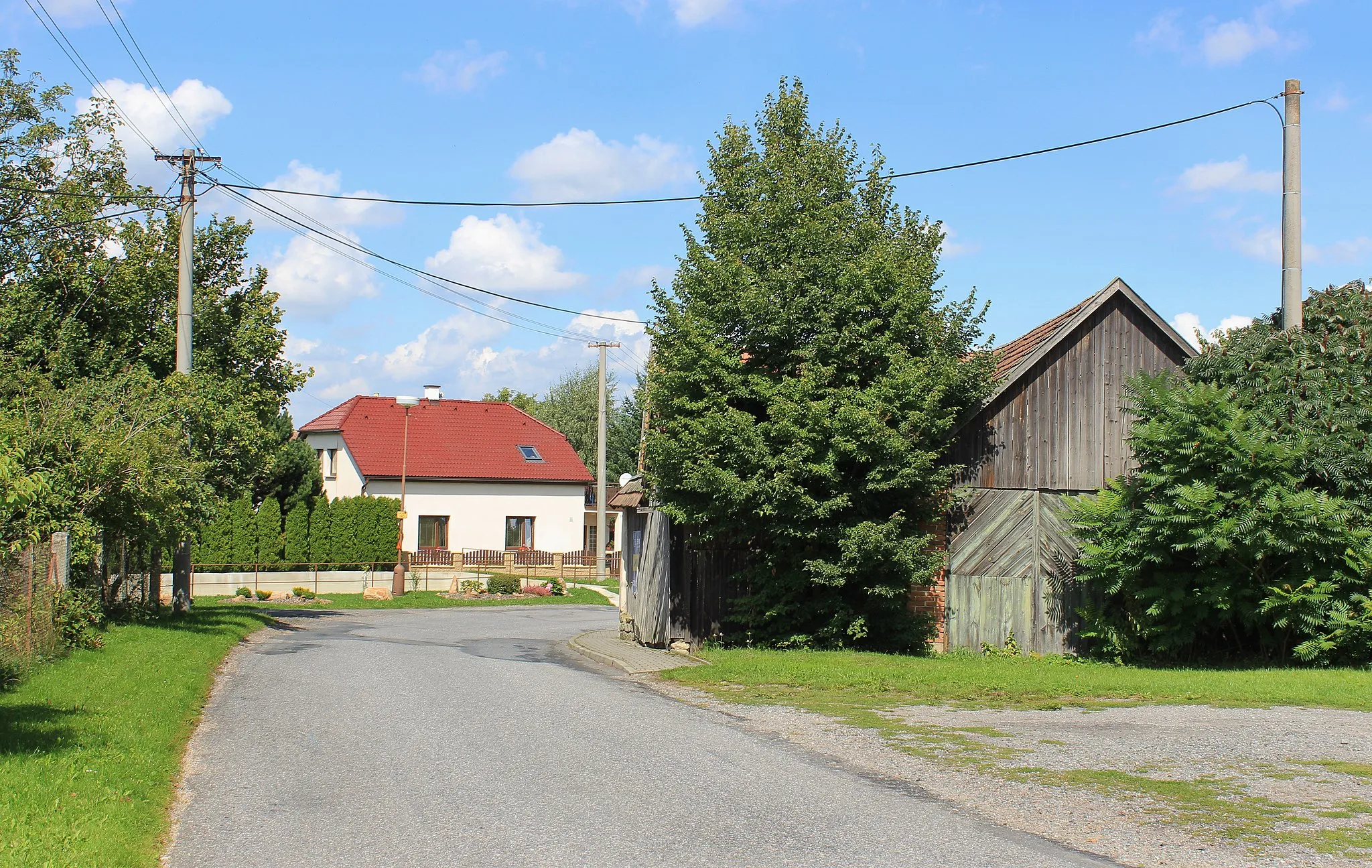 Photo showing: West part of Nová Ves u Jarošova, Czech Republic.