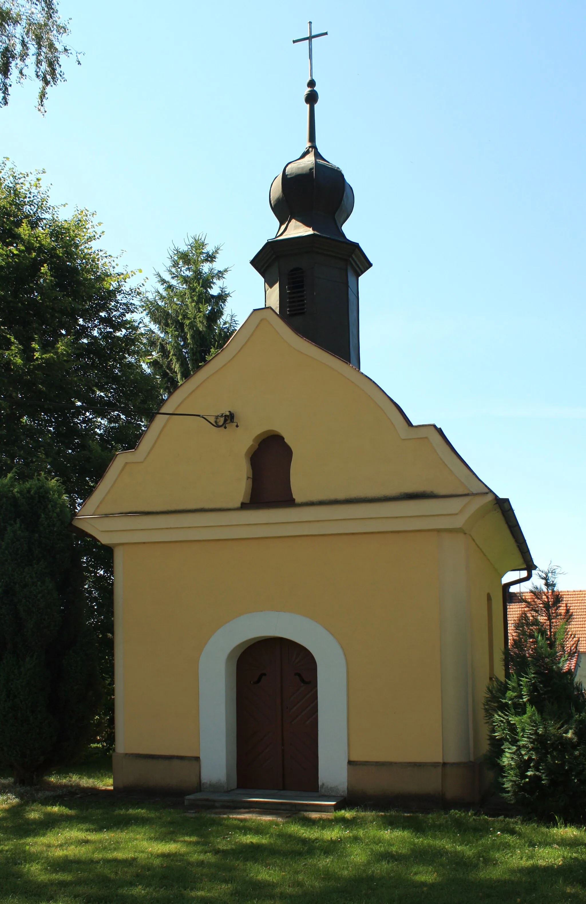 Photo showing: Small chapel in Pohodlí, part of Litomyšl, Czech Republic