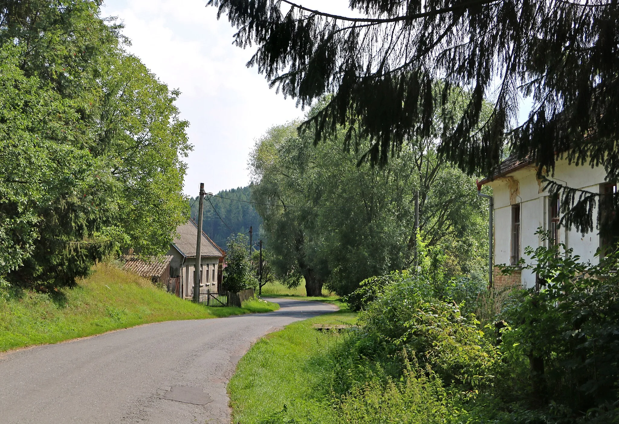 Photo showing: East part of Janůvky, Czech Republic.