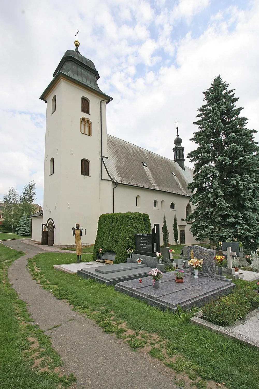 Photo showing: St Martin church in Dolní Újezd, Svitavy District, Czech Republic.