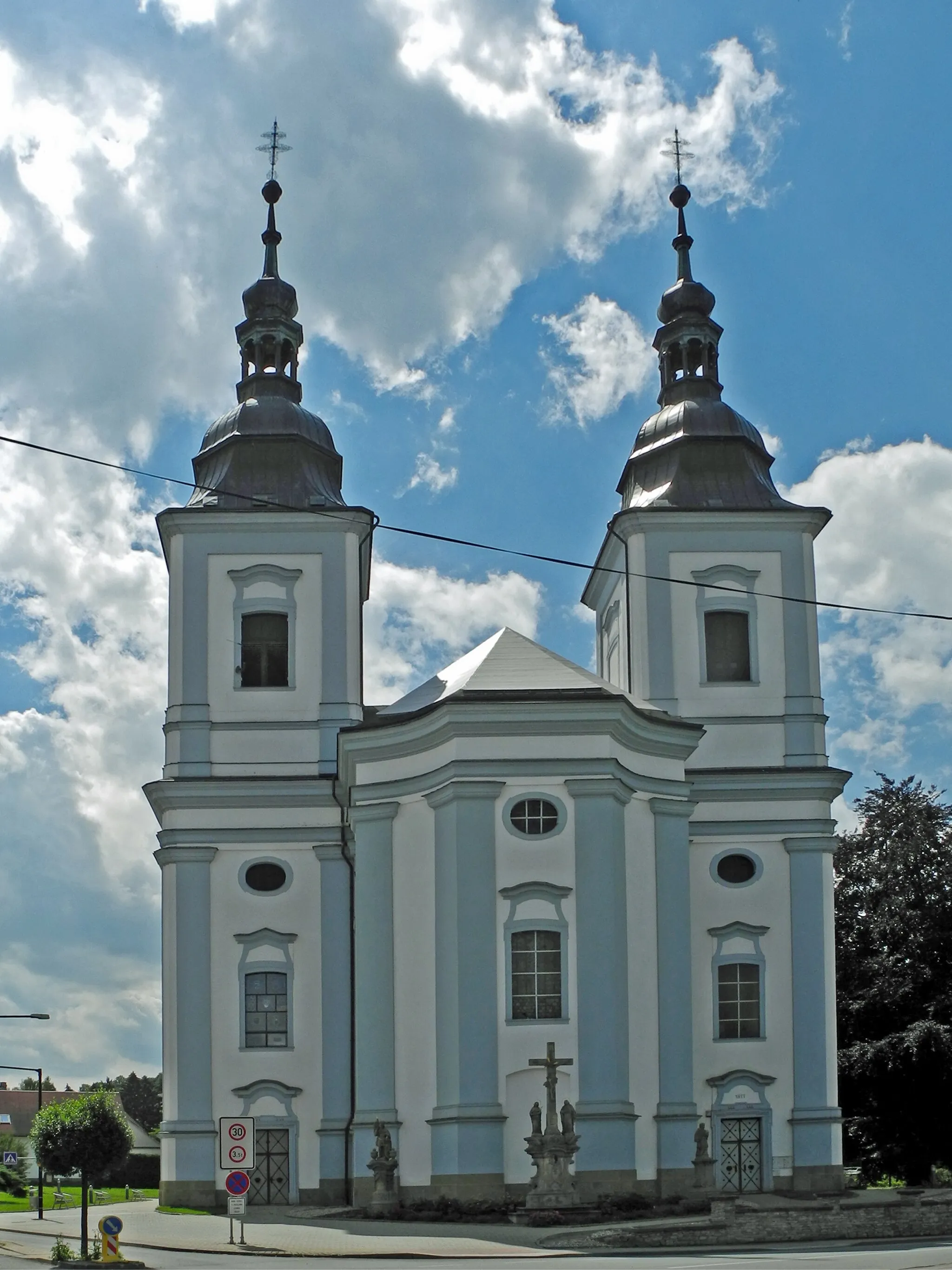 Photo showing: Wenzelskirche in Žamberk (Senftenberg in Böhmen)