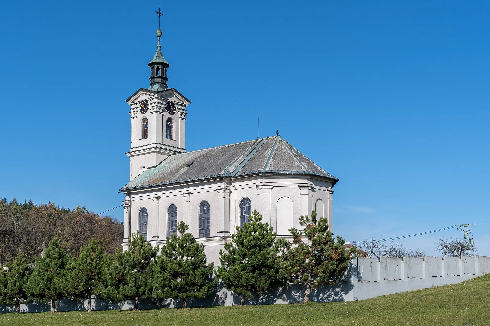 Photo showing: Kostel Nanebevzetí Panny Marie v obci Šedivec