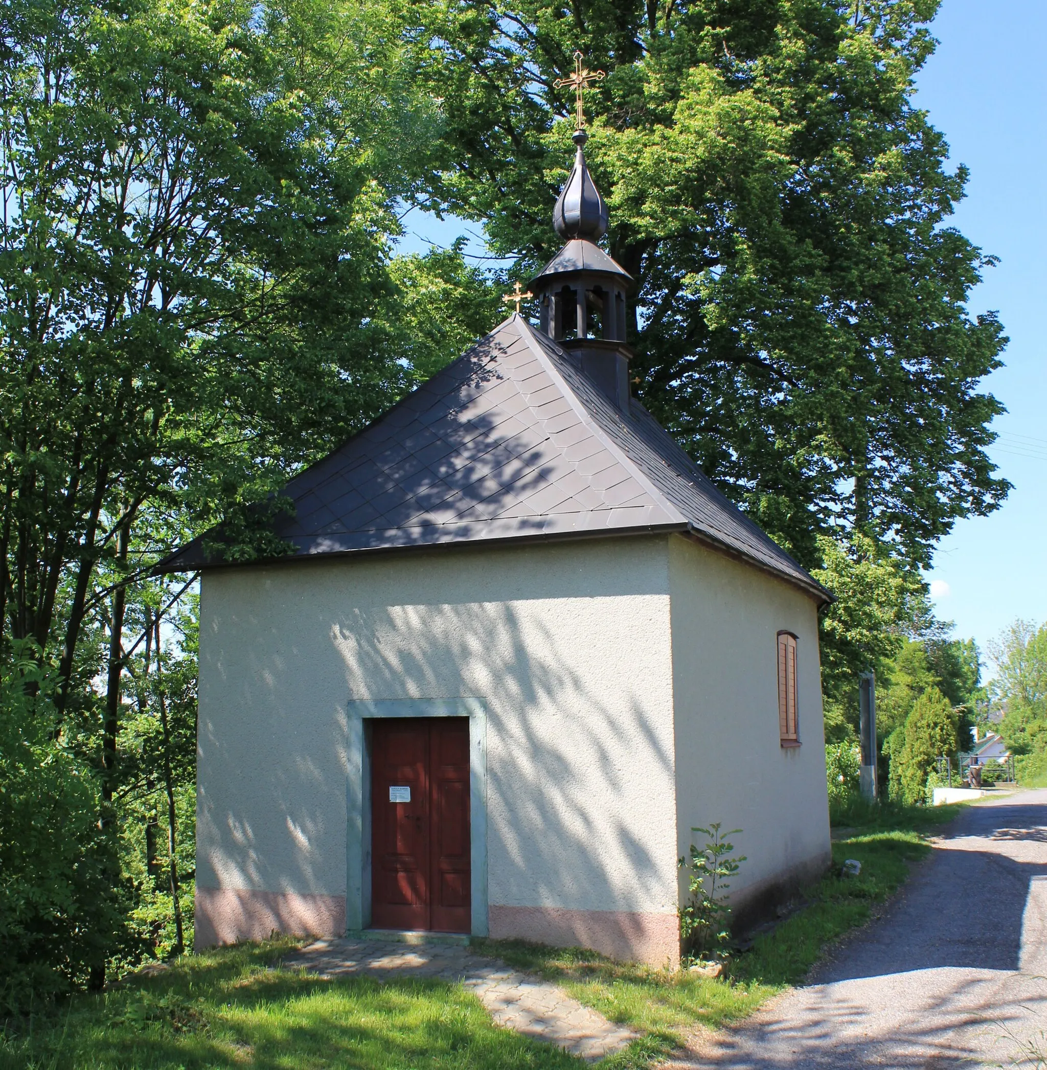 Photo showing: Chapel of St. Barbara in Česká Třebová - Lhotka