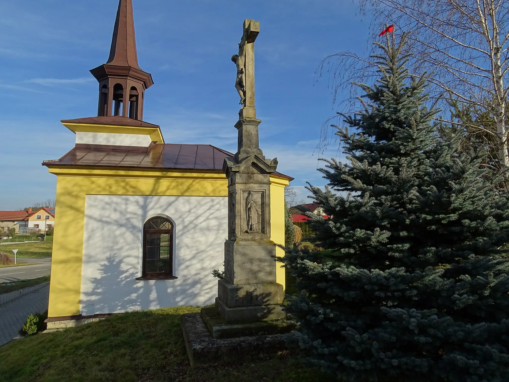Photo showing: historické památky obce