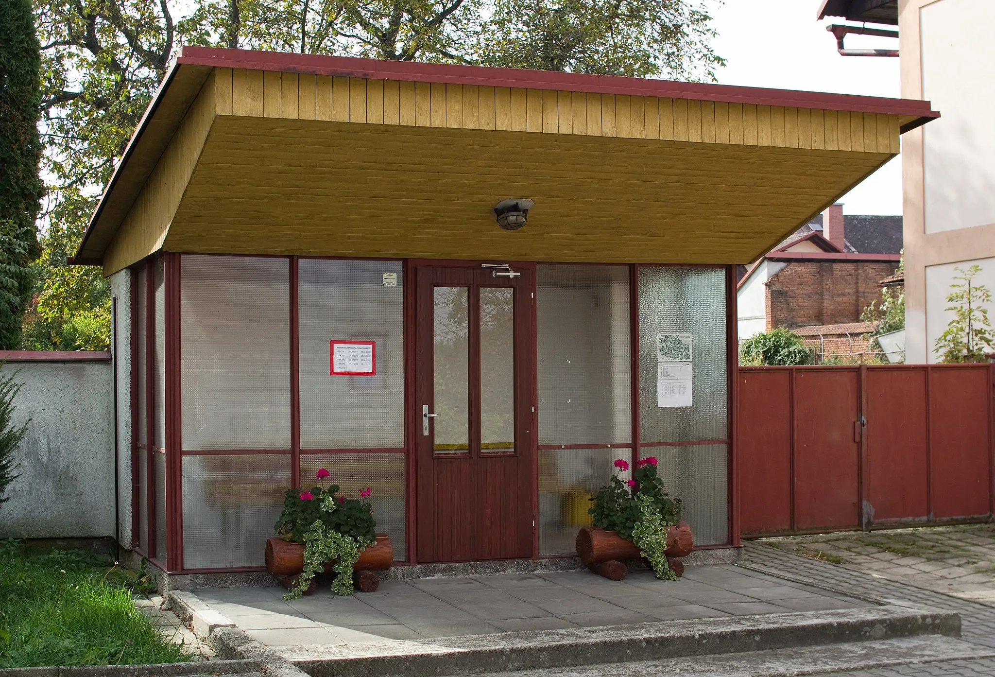 Photo showing: Bus stop, Sudslava, Rychnov nad Kněžnou District, Hradec Králové Region