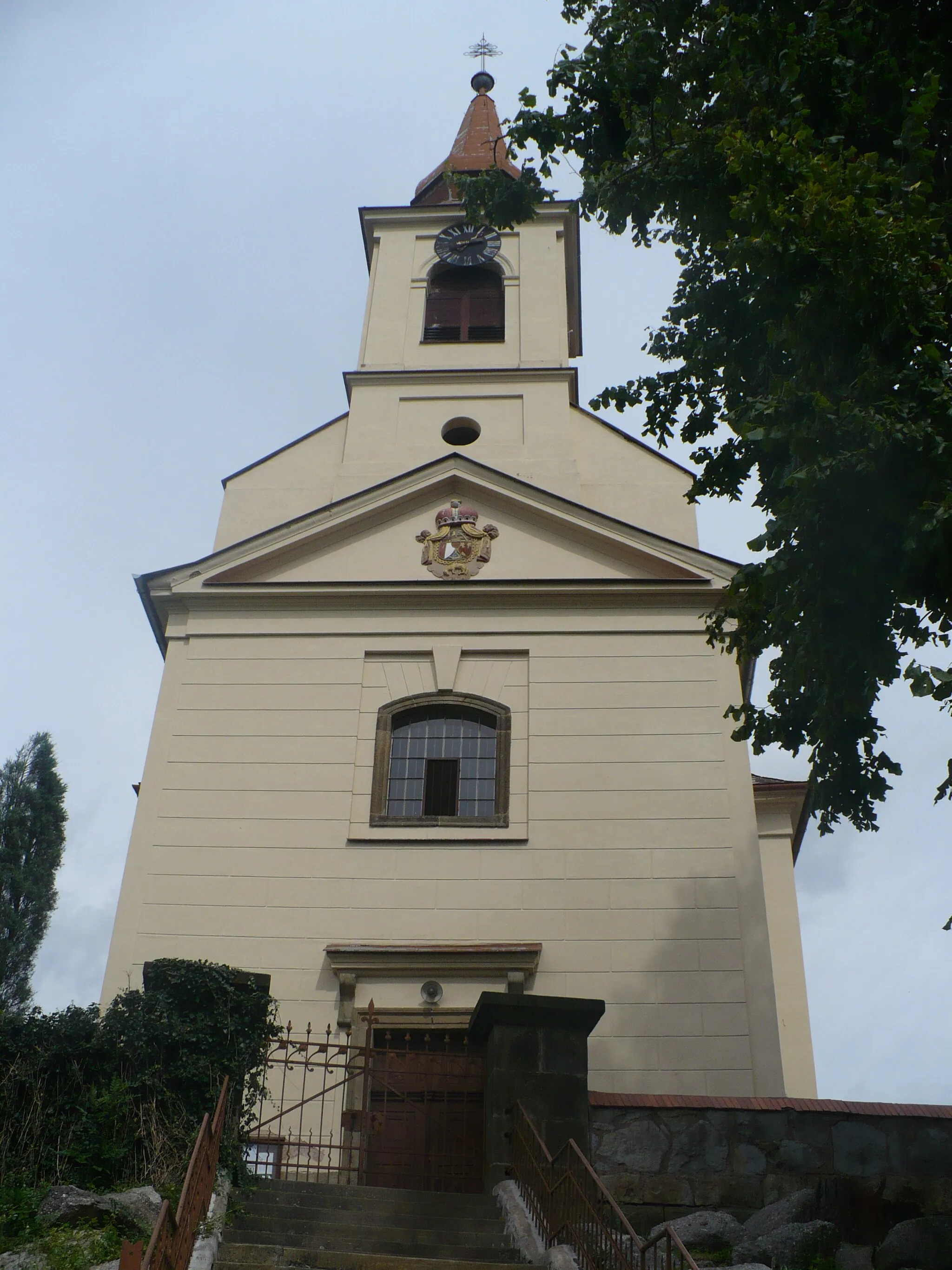 Photo showing: St. Peter and Paul Church in Rudoltice, Czech Republic