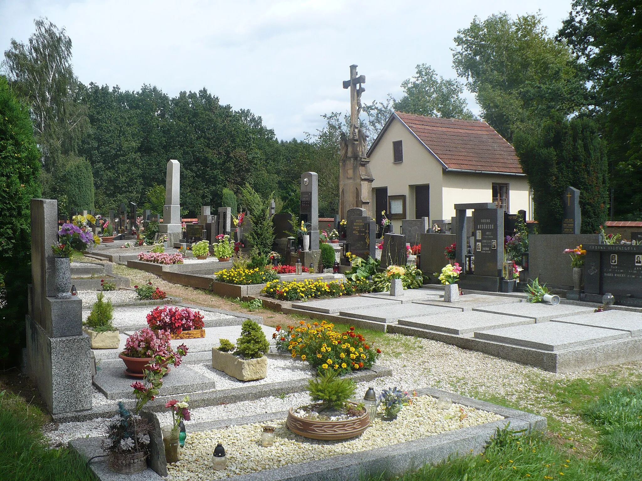 Photo showing: Rudoltice, hřbitov