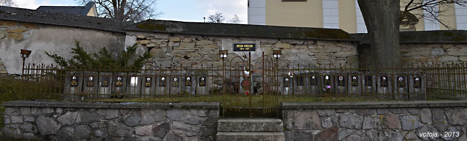 Photo showing: LETOHRAD - ORLICE, kostel Nanebevzetí Panny Marie -  památník obětem první světové války