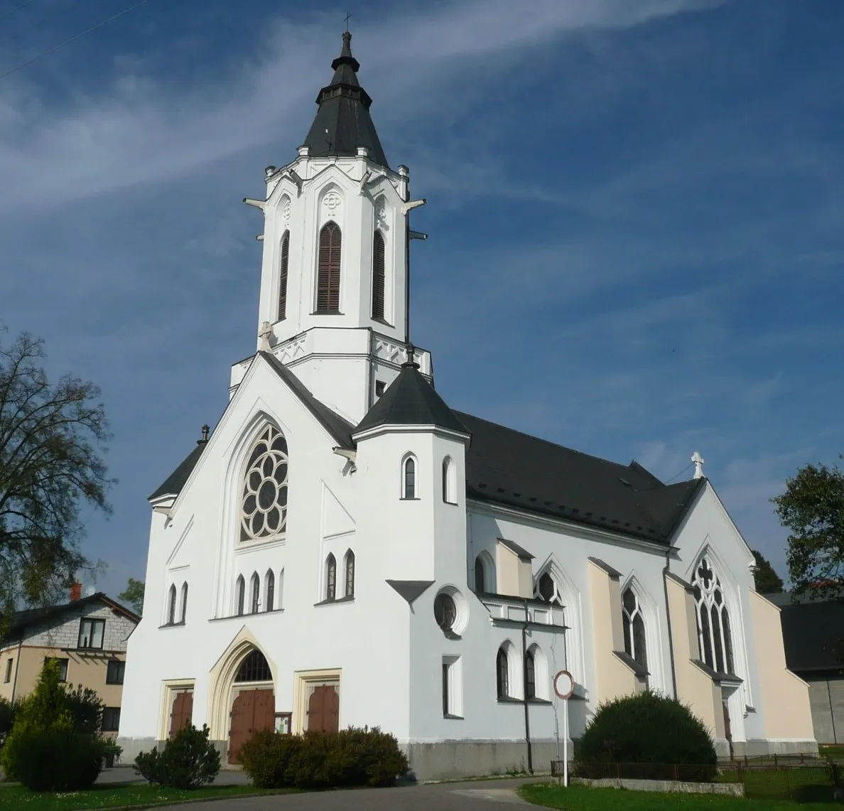 Photo showing: St. Procopius Church in Dlouha Trebova