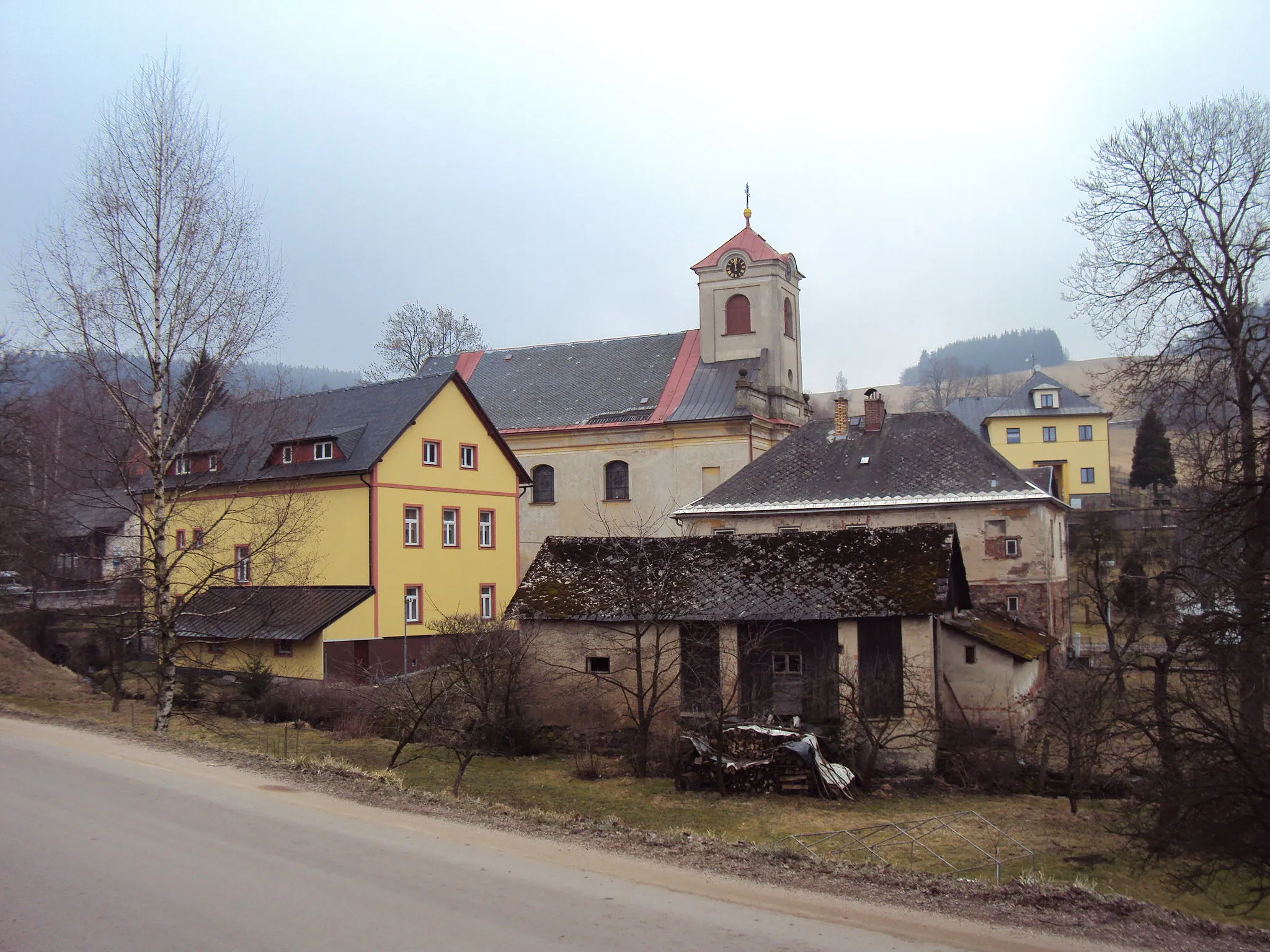 Photo showing: Vesnice Čenkovice 02