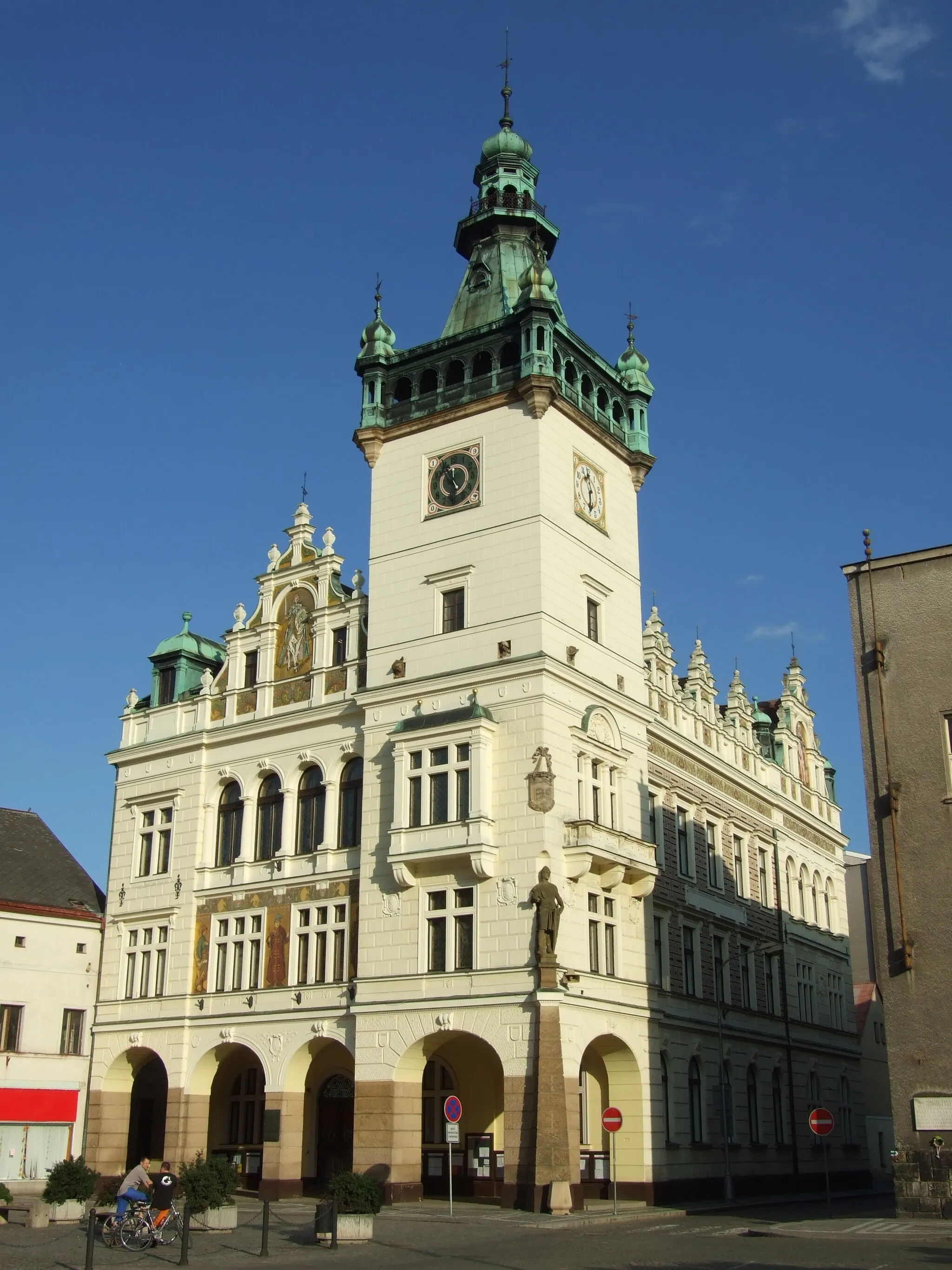 Photo showing: New townhall in Náchod