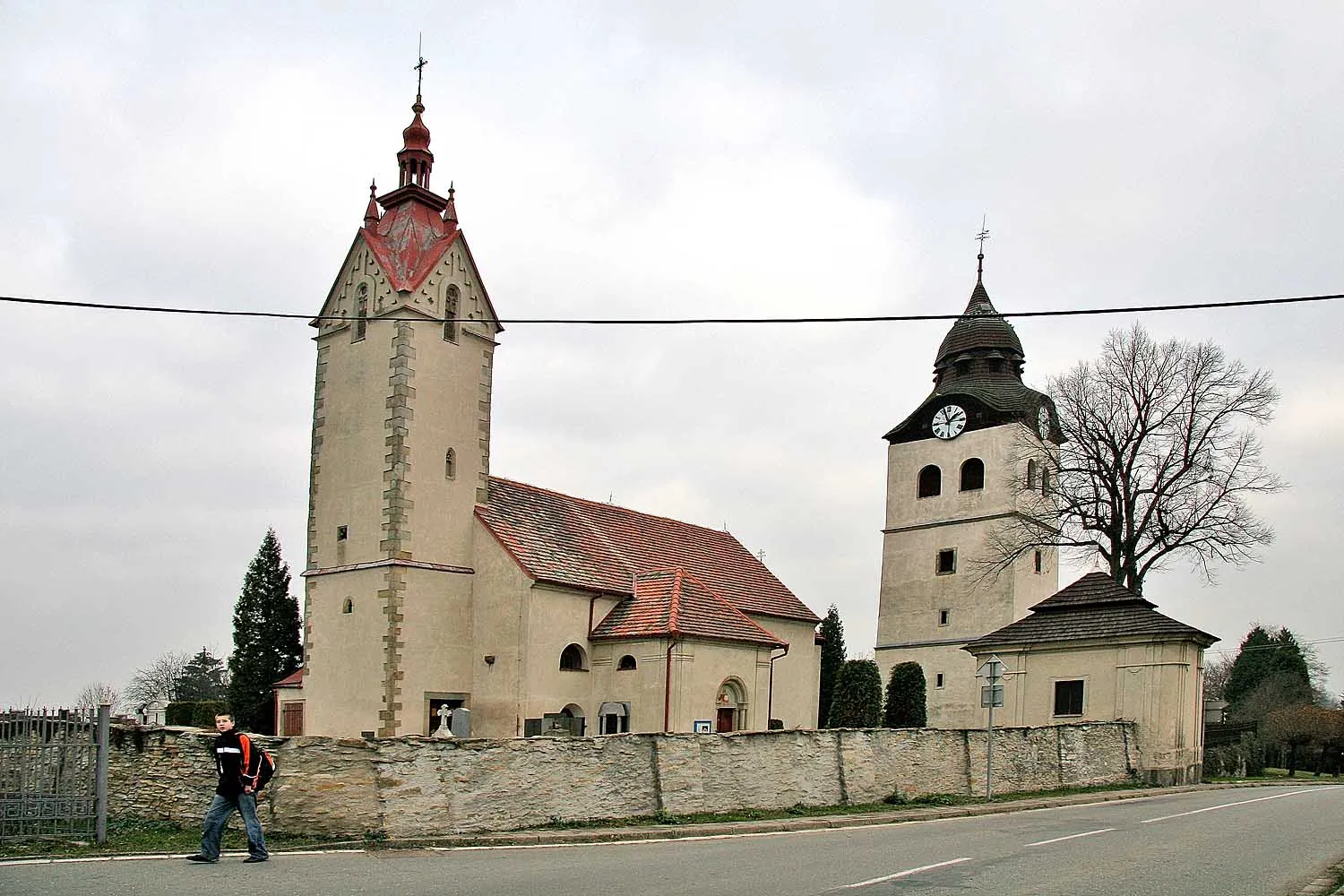 Photo showing: kostel_Svatého_Mikuláše v Bohuslavicích, district Náchod
autor: Prazak

date: 1. 12. 2006