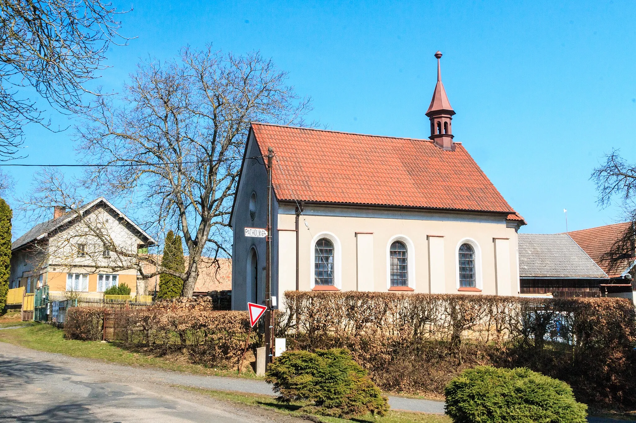 Photo showing: Zelenecká Lhota kaple