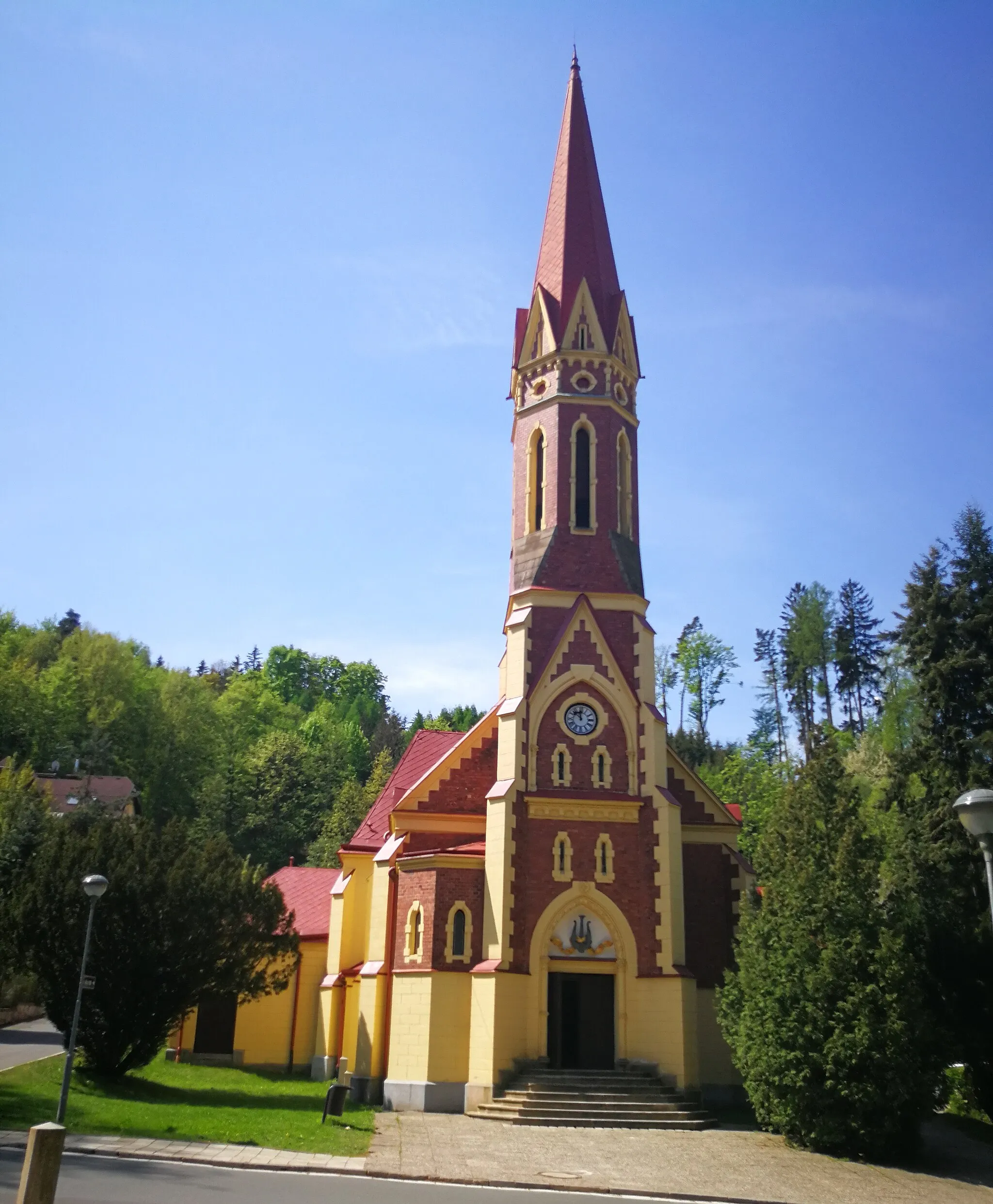 Photo showing: Evangelický kostel Trutnov. Česká republika.
